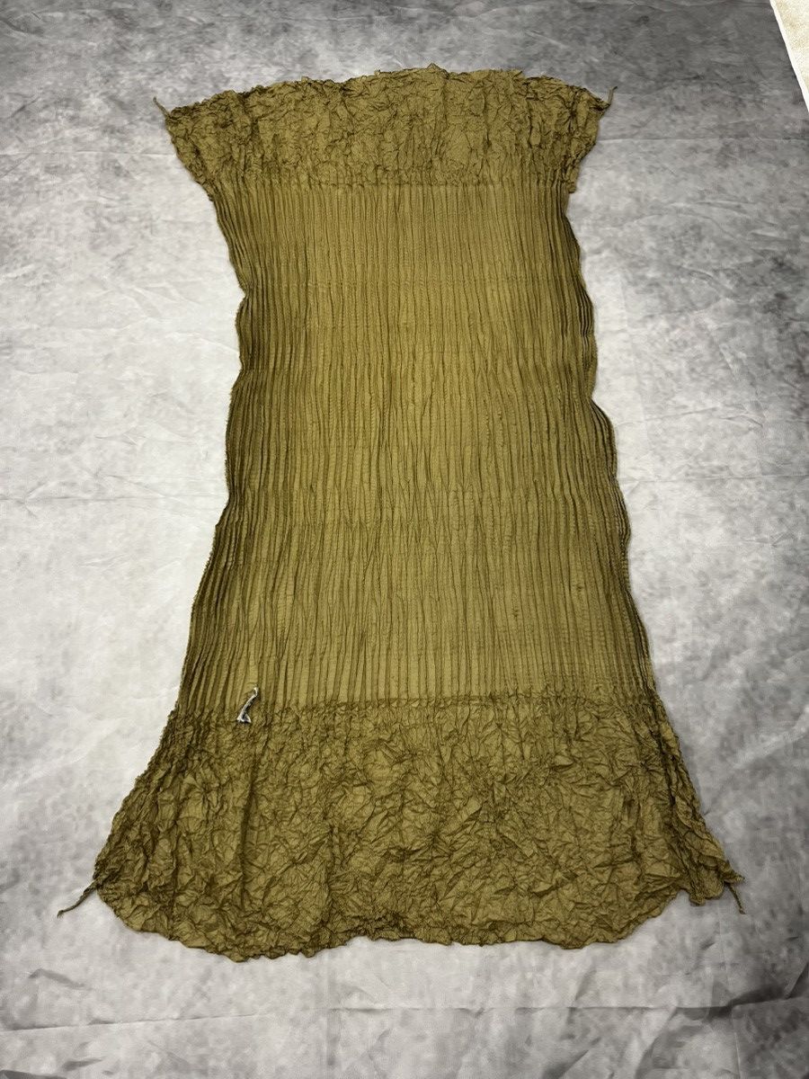 Issey Miyake Issey Miyake Vintage Pleated Scarf Size ONE SIZE - 3 Thumbnail