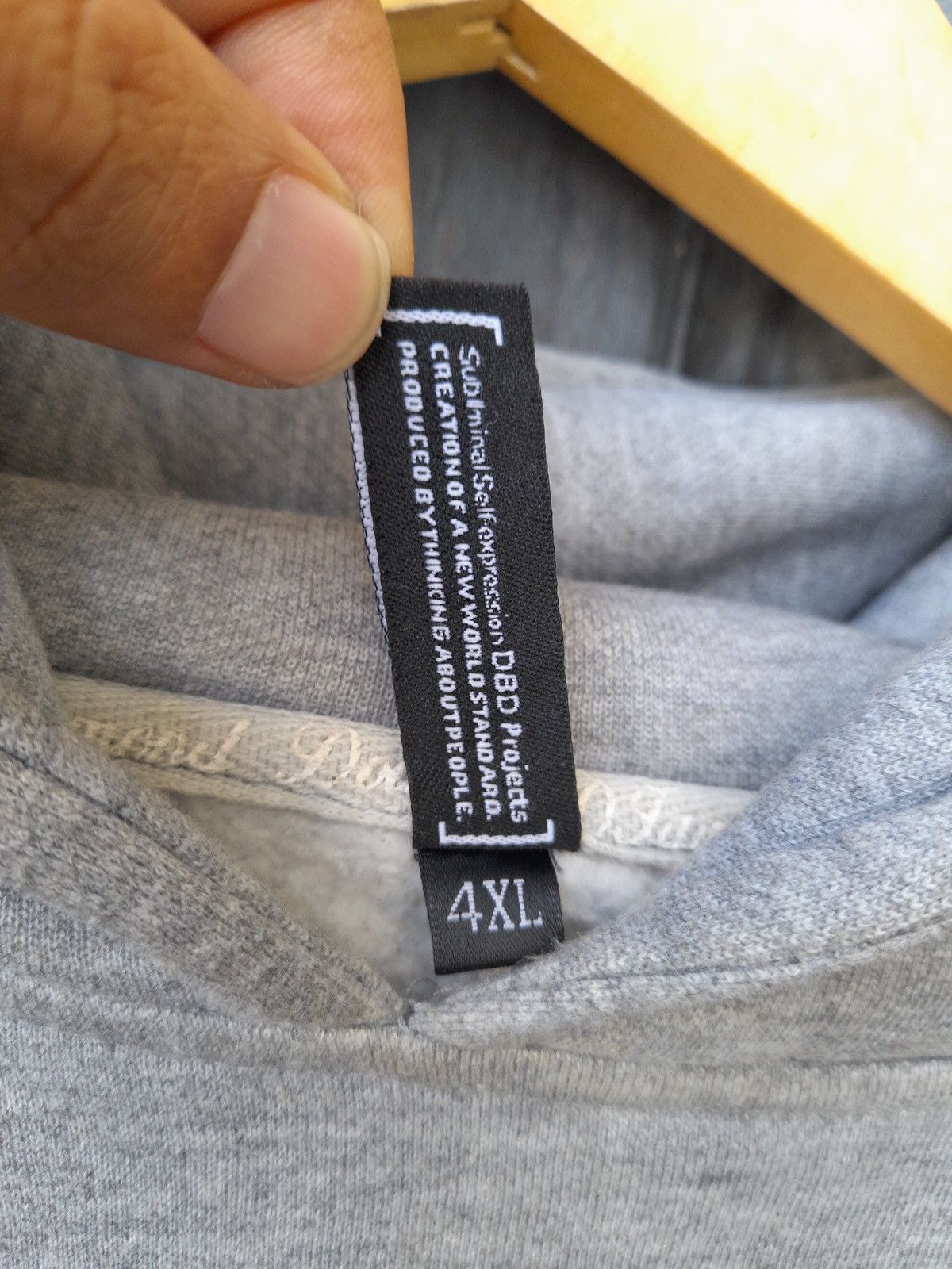 Japanese Brand Vintage Double Diamond 2 Guns Hoodie Black/Grey 00s Y2k Size US XXL / EU 58 / 5 - 12 Thumbnail