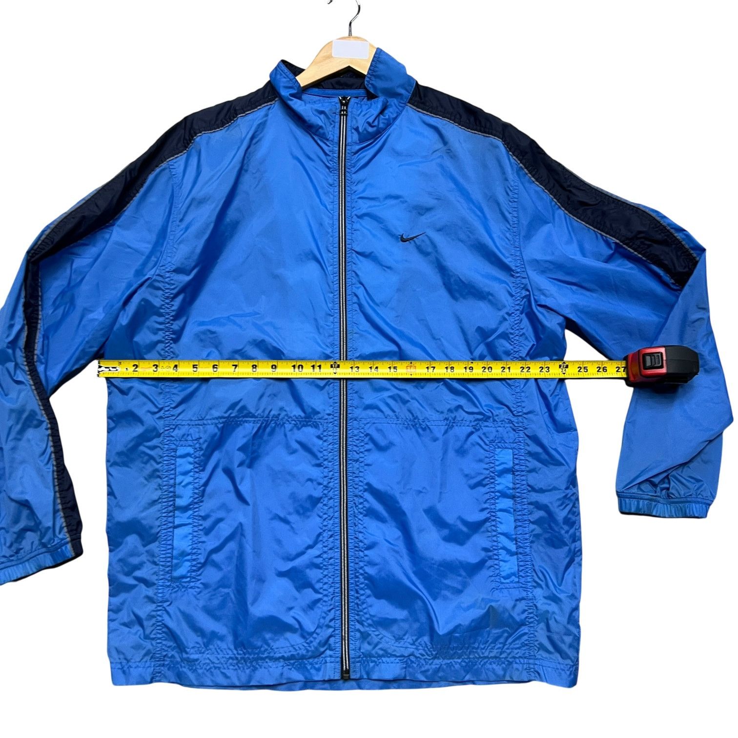 Nike Blue Nike Track Jacket Size US L / EU 52-54 / 3 - 2 Thumbnail