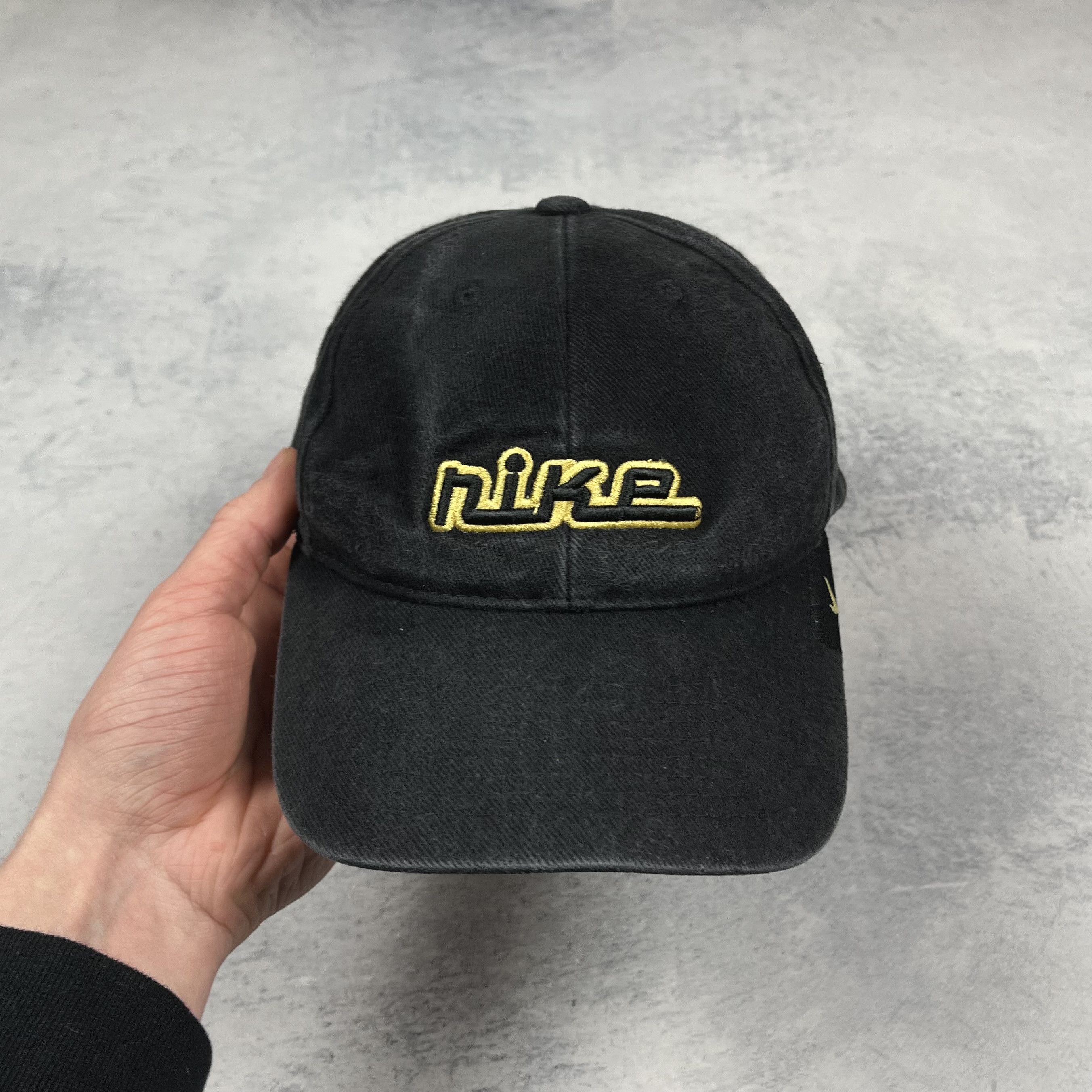 Nike Vintage Nike Big Logo Faded Baseball Cap 90’s Size ONE SIZE - 5 Thumbnail