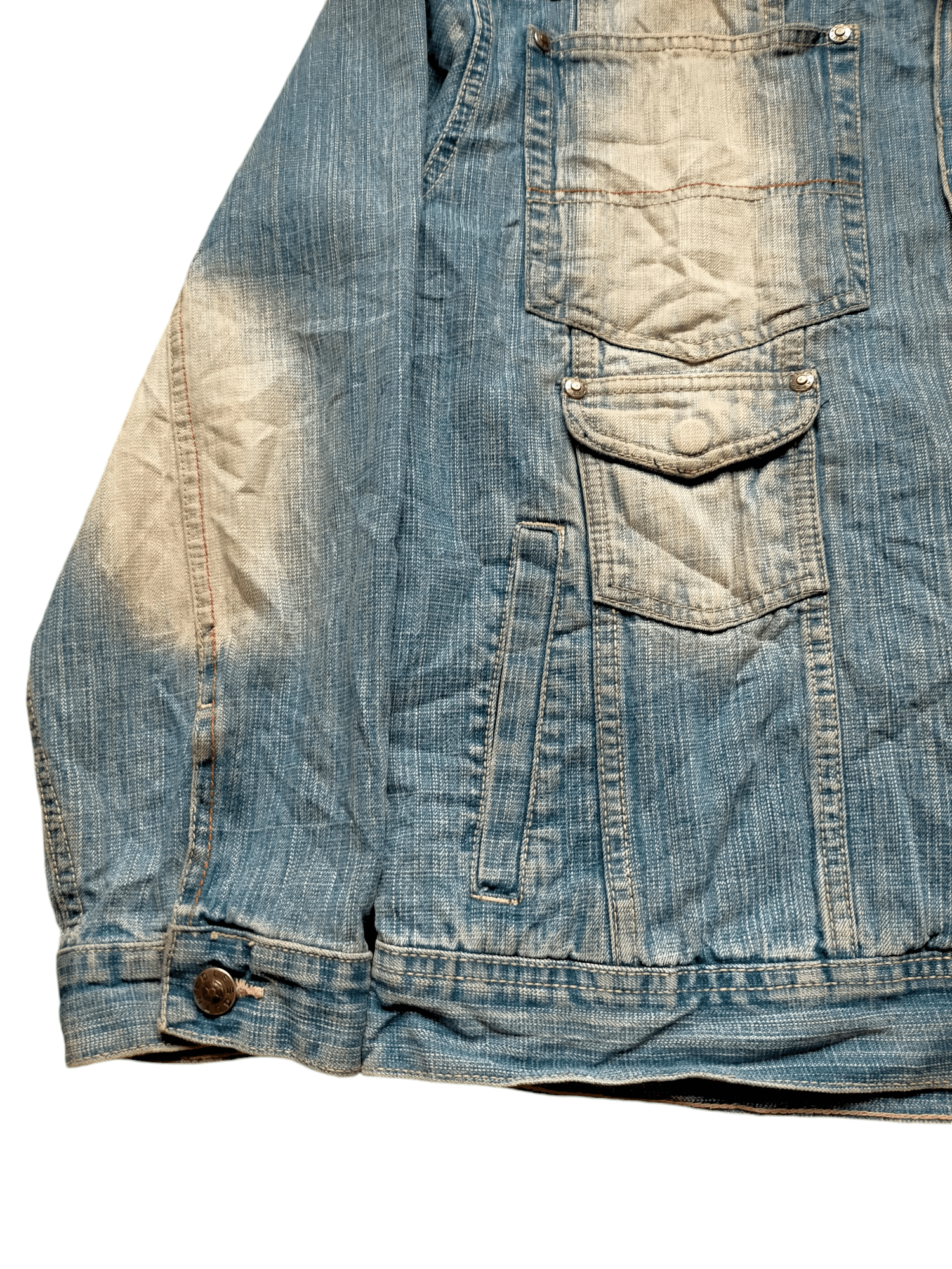 Southpole Southpole Denim Trucker Jacket Jeans Size US XL / EU 56 / 4 - 7 Thumbnail