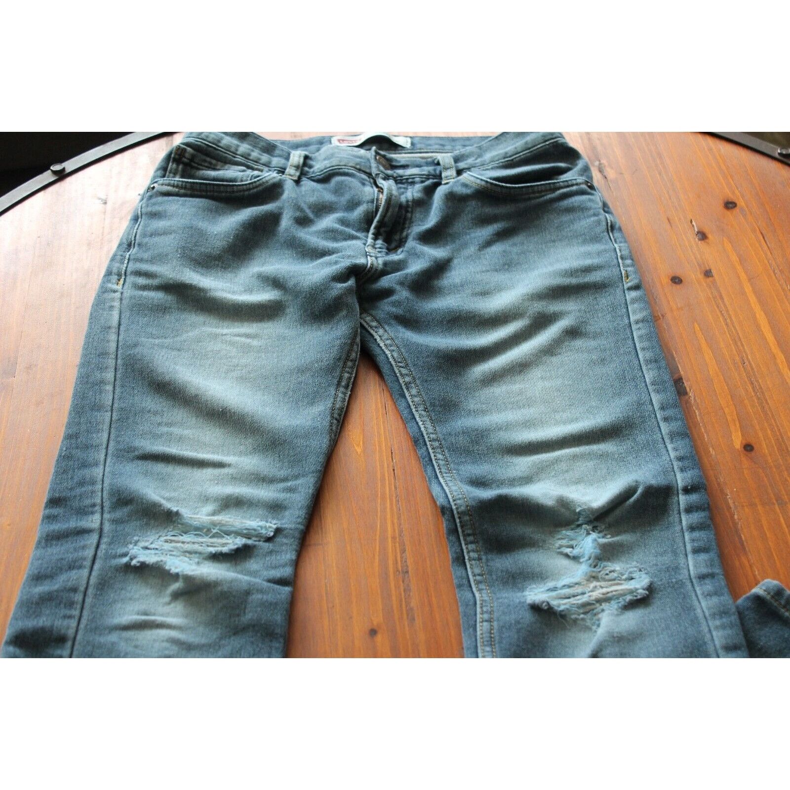 Levi's LEVIS 511 Mens 28x28 -16 reg-Distressed, Super Cool! Size US 28 / EU 44 - 6 Thumbnail