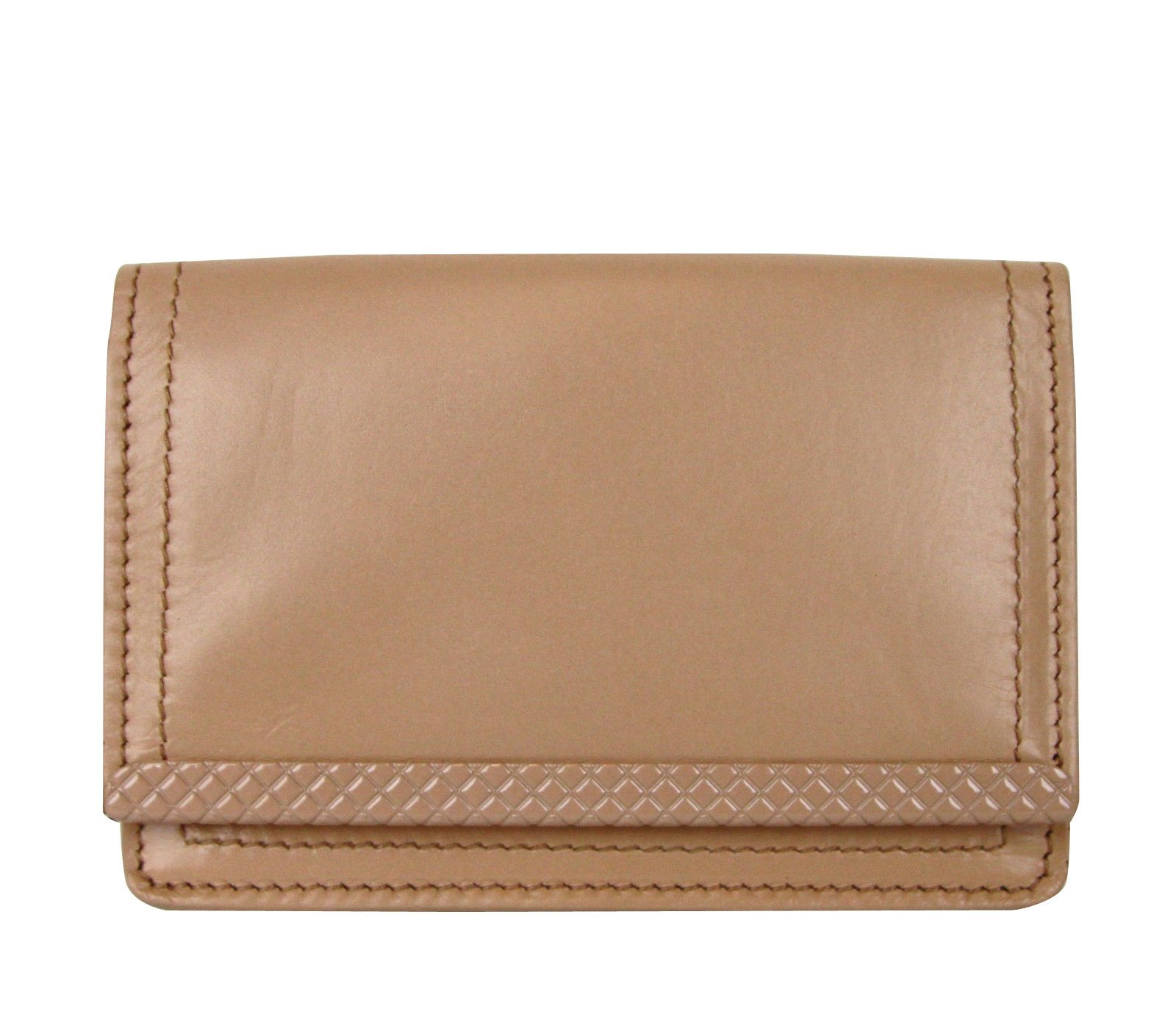 Women's Coin Purse Peach Leather Card Holder Wallet
