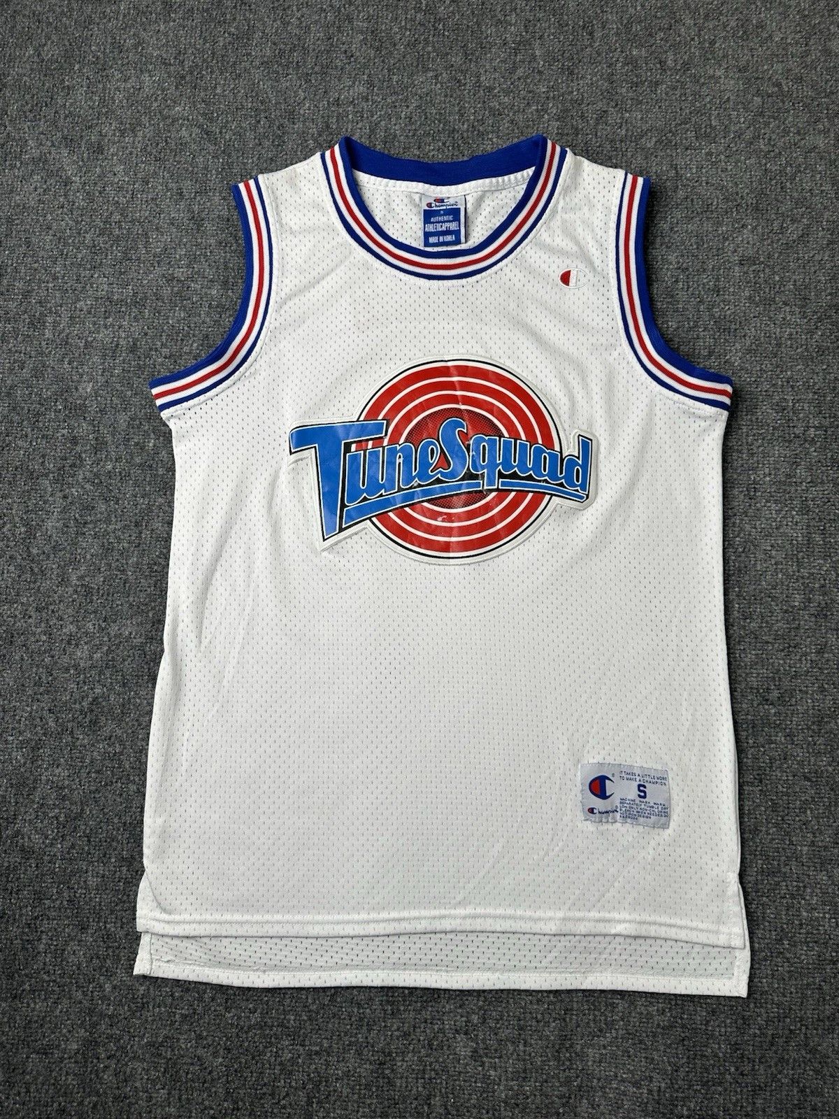 Champion Mens Basketball Champion Tune Squad Lola #10 White, Size S Size US S / EU 44-46 / 1 - 1 Thumbnail