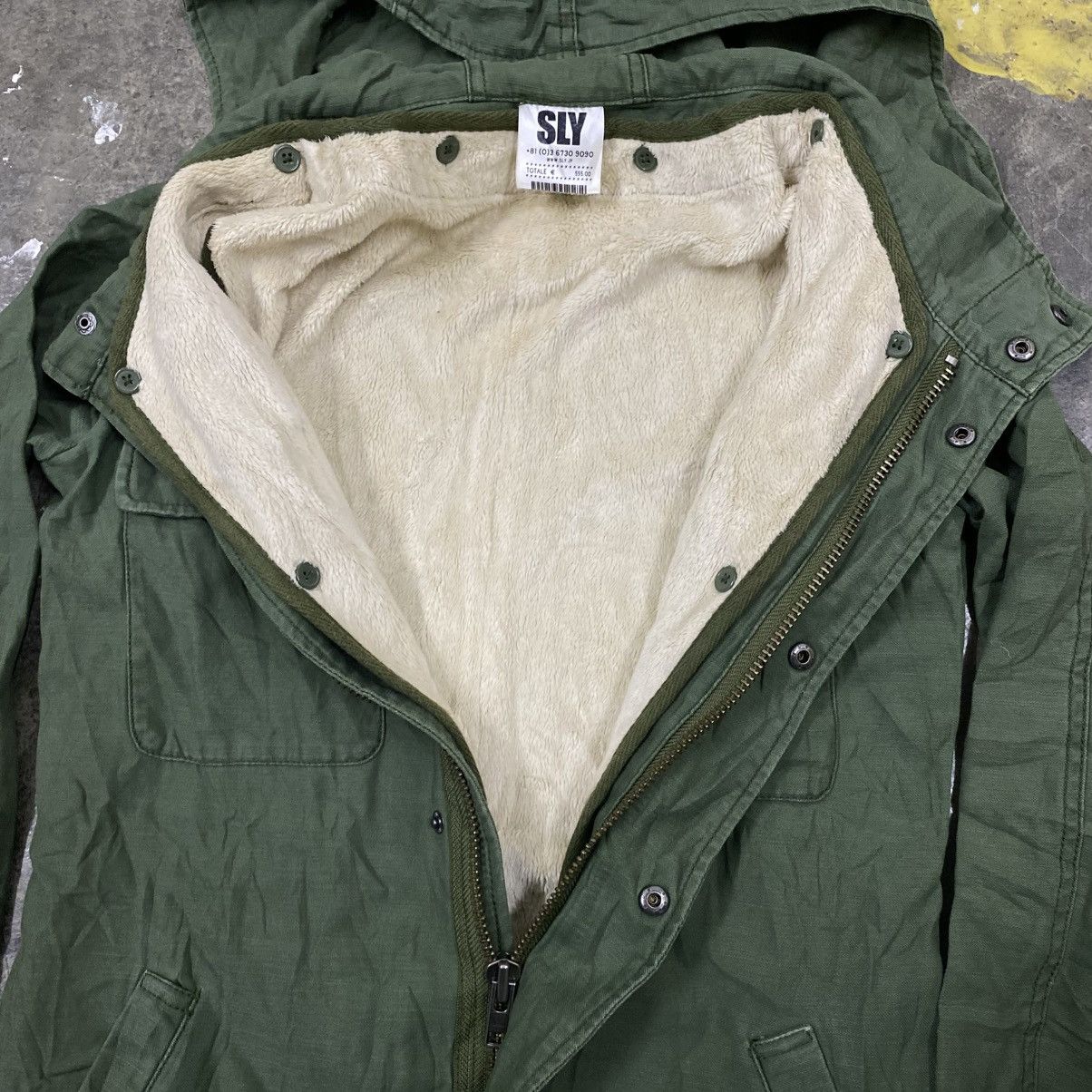 If Six Was Nine Vintage 2000 Sly Army Jacket Emo Punk Goth Lgb Mud Max Jeans Size US S / EU 44-46 / 1 - 4 Thumbnail
