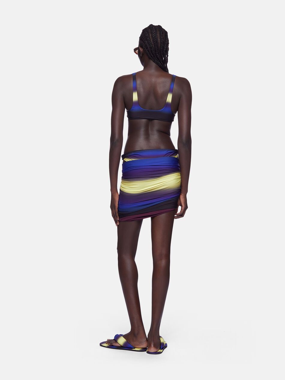 The Attico o1mle0525 Mini Skirt in Multicolor Size 24" / US 00 / IT 34 - 3 Thumbnail