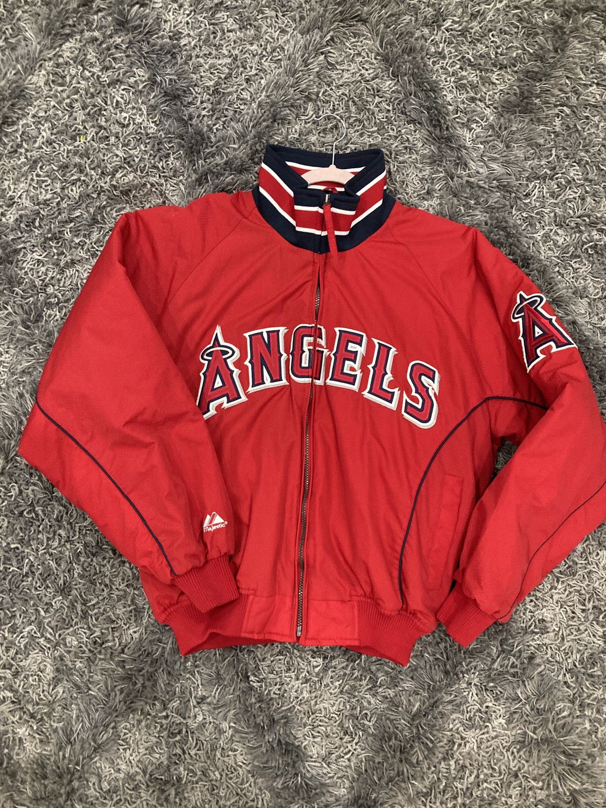 MLB Angels official majestic warm up jersey Size US L / EU 52-54 / 3 - 1 Thumbnail