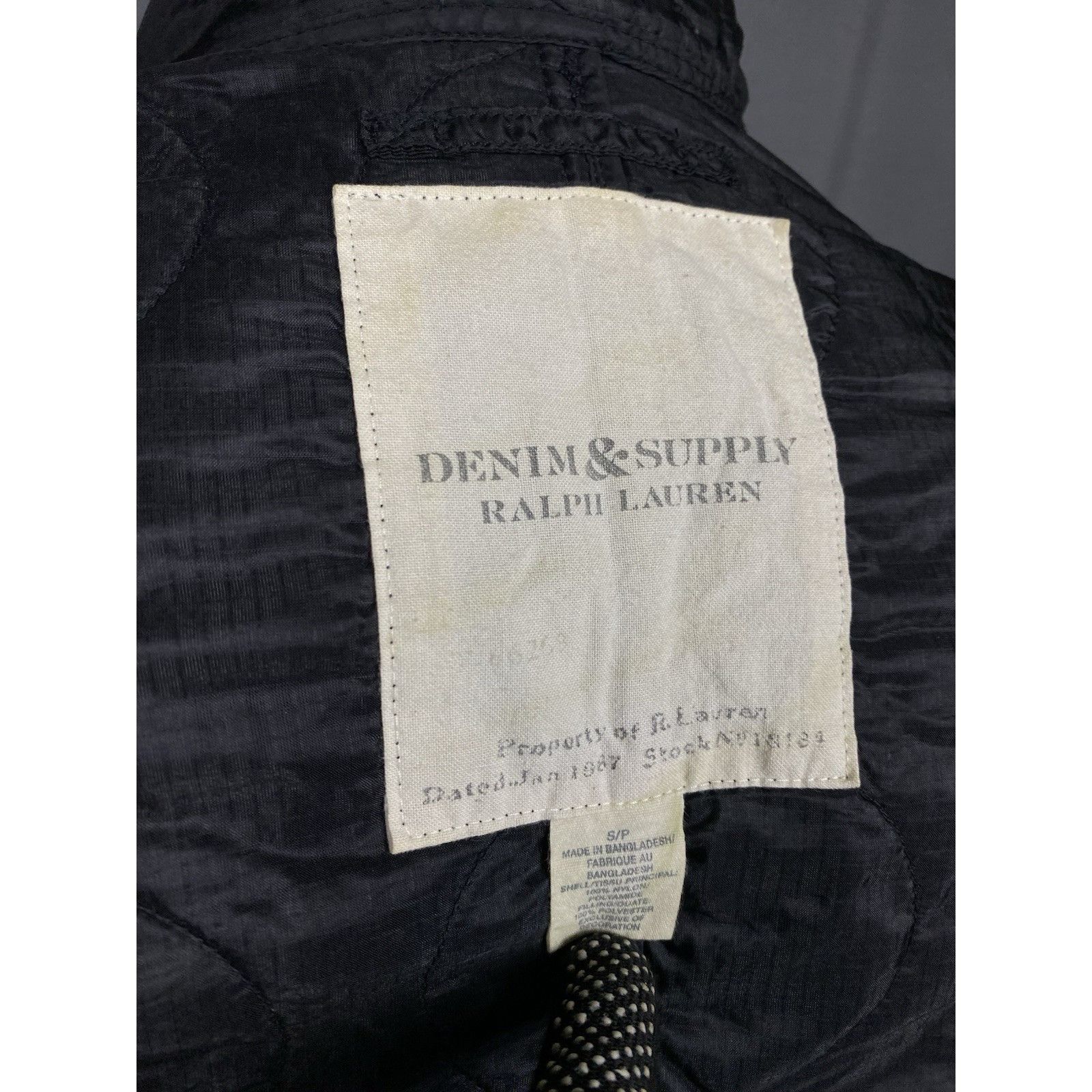Denim & Supply Ralph Lauren Ralph Lauren Denim&Supply US Flag Men's Black Field Utility Size US S / EU 44-46 / 1 - 11 Thumbnail