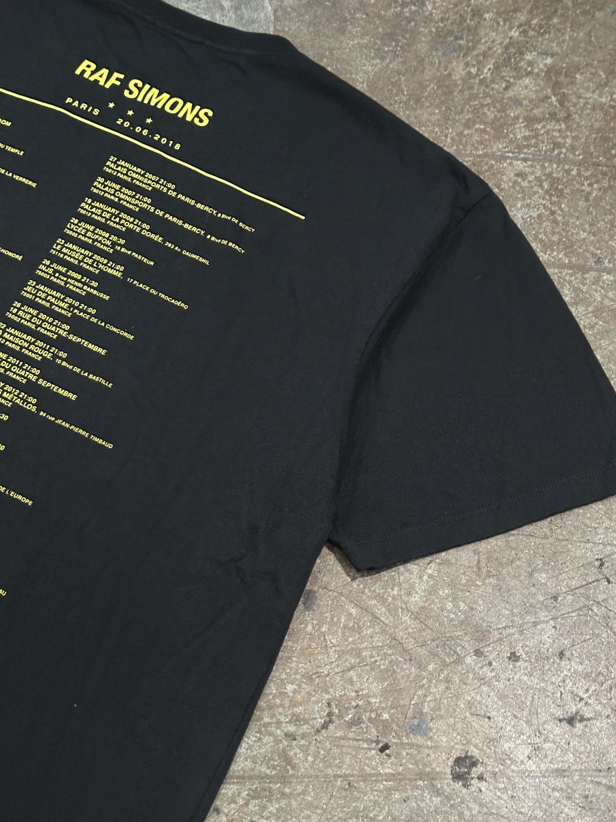 Raf Simons RARE SS19 RAF SIMONS TEE Size US M / EU 48-50 / 2 - 10 Thumbnail