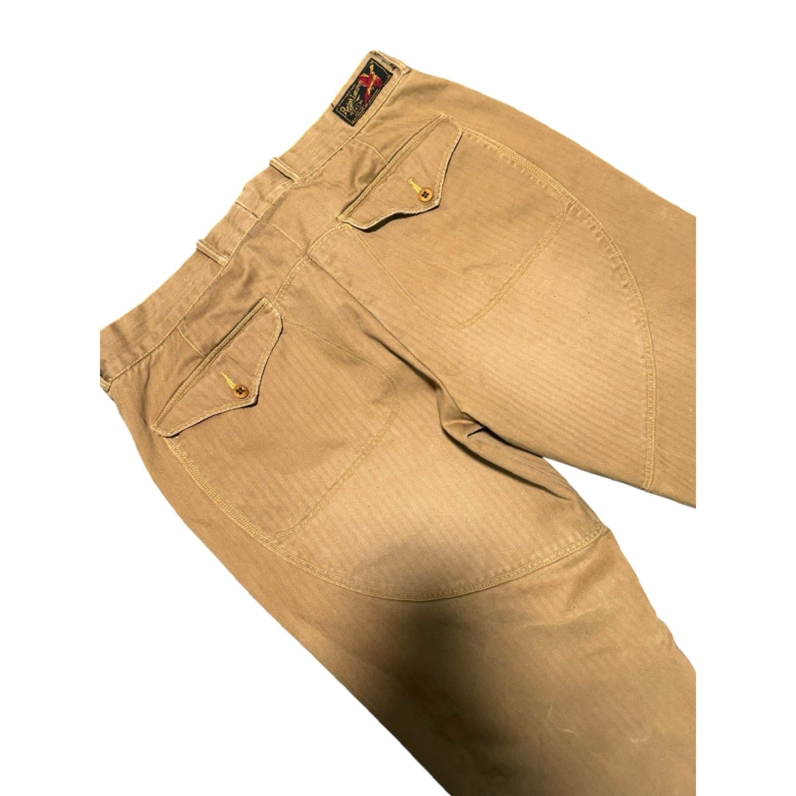 Polo Ralph Lauren VINTAGE Polo Ralph Lauren Men’s Sportsman Hunting Riding Pants Khaki 34/30 Straight Fit Rare Size US S / EU 44-46 / 1 - 5 Thumbnail