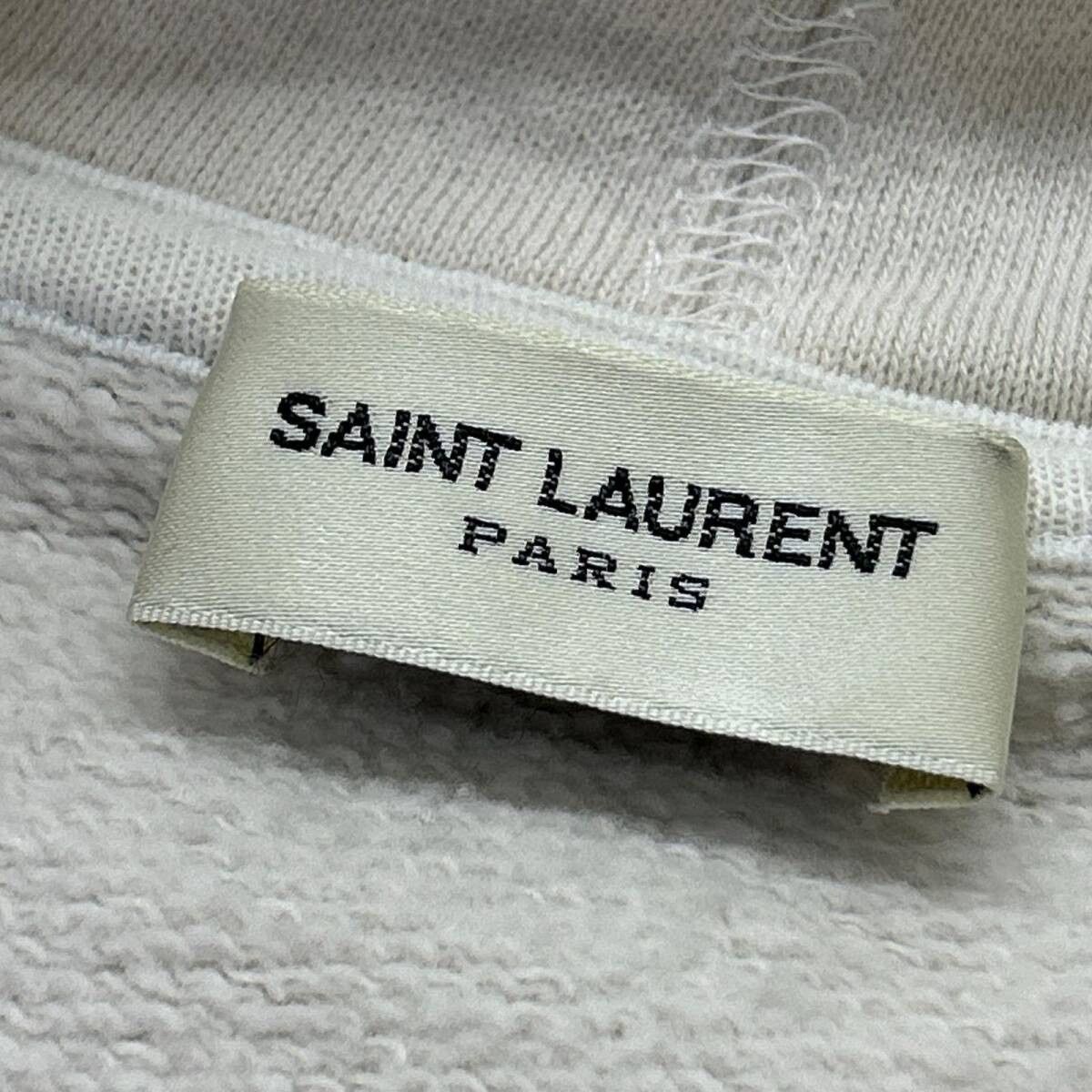 Saint Laurent Paris AW21 Blurred Box Logo Hoodie Size US S / EU 44-46 / 1 - 5 Thumbnail