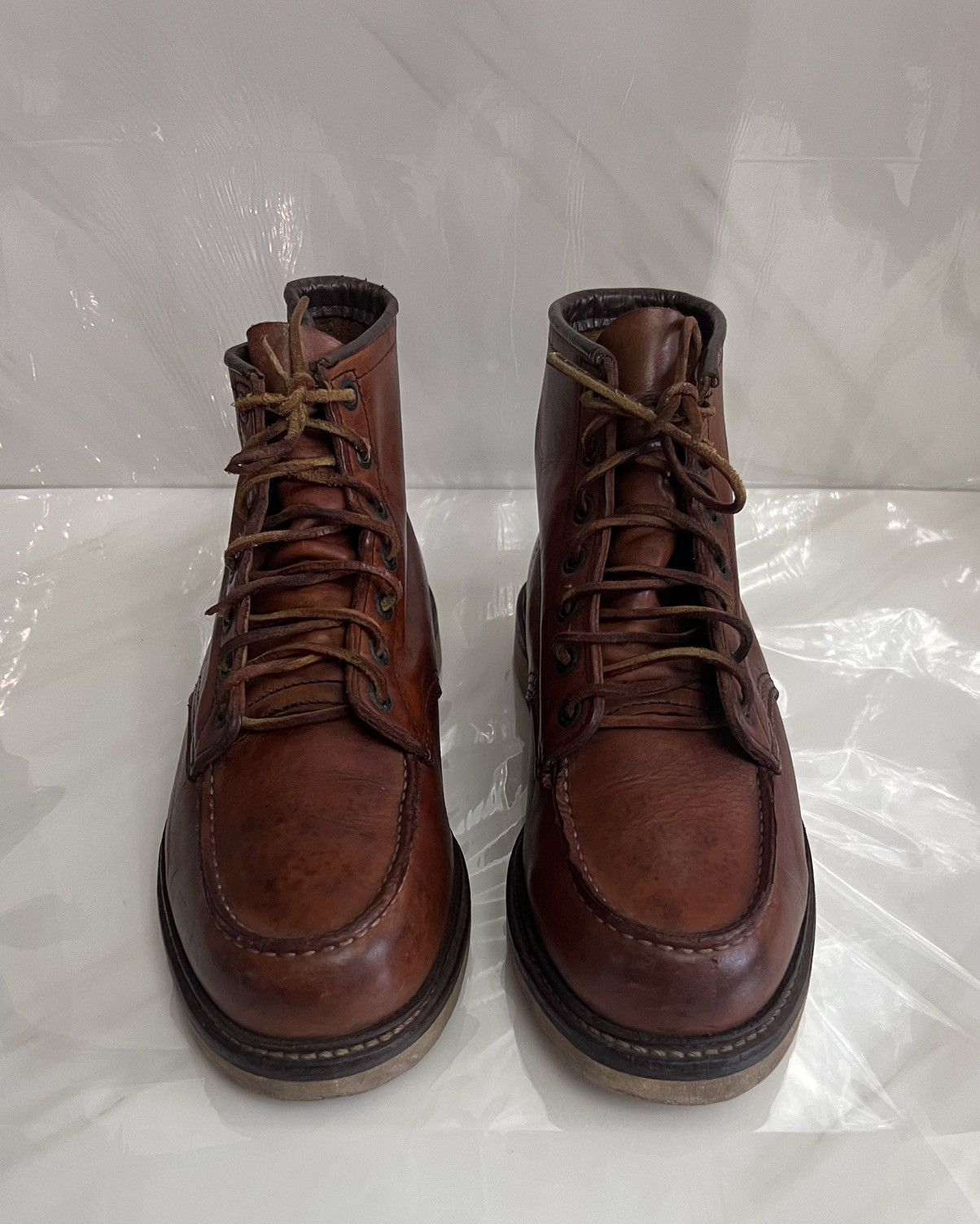 Red Wing Red wing #1907 classic moc toe brown leather boot size 9 D Size US 9 / EU 42 - 2 Thumbnail