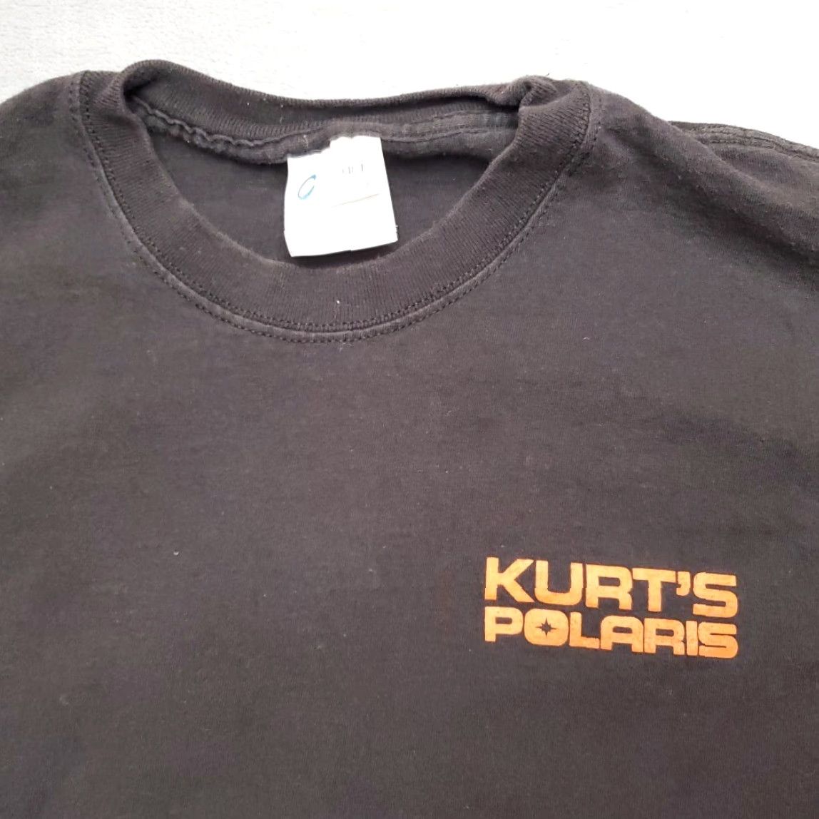 Port & Company Polaris Pro RMK 800 Snowmobiling Shirt Mens L Black Mountain Deep Snow Climb 90s USA American Snowmobiling Shirt Mens L Black Size US L / EU 52-54 / 3 - 2 Thumbnail