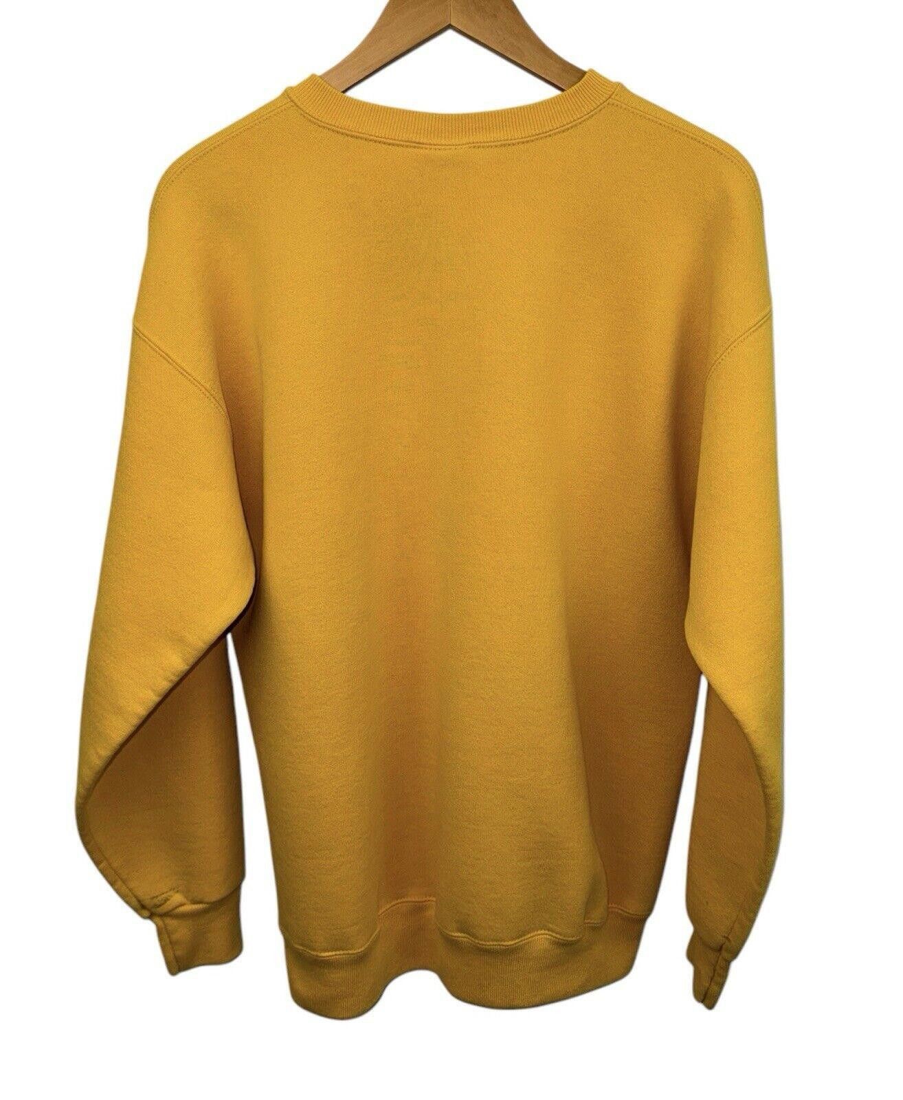 Lee VTG Lee Sturdy Sweats Heavyweight 90s Yellow Crewneck XL Size US 36 / EU 52 - 2 Thumbnail