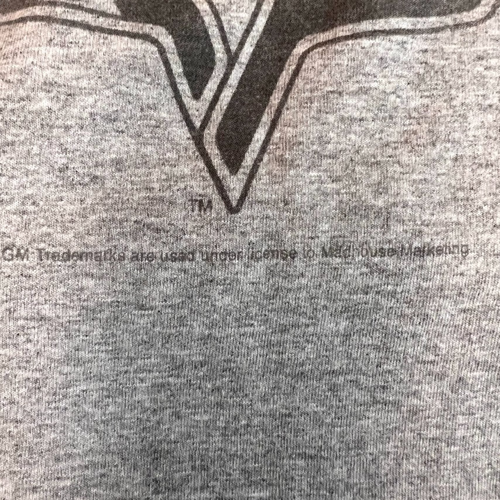 Vintage Corvette Graphic Tee Shirt Mens XL Gray Heritage Chevrolet 90s Cars Transportation Logo Embroidered © Size US XL / EU 56 / 4 - 6 Thumbnail