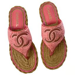 image of Chanel Os11X0124 Mule Shoess In Pink Shoes, Women's