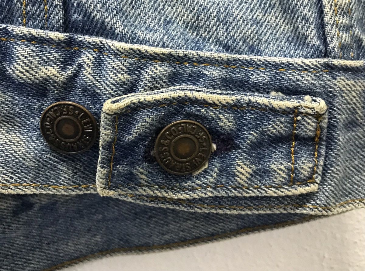 Levi's × Vintage Vintage Levi Strauss&Co Made In Usa Denim Jacket Size US M / EU 48-50 / 2 - 13 Thumbnail