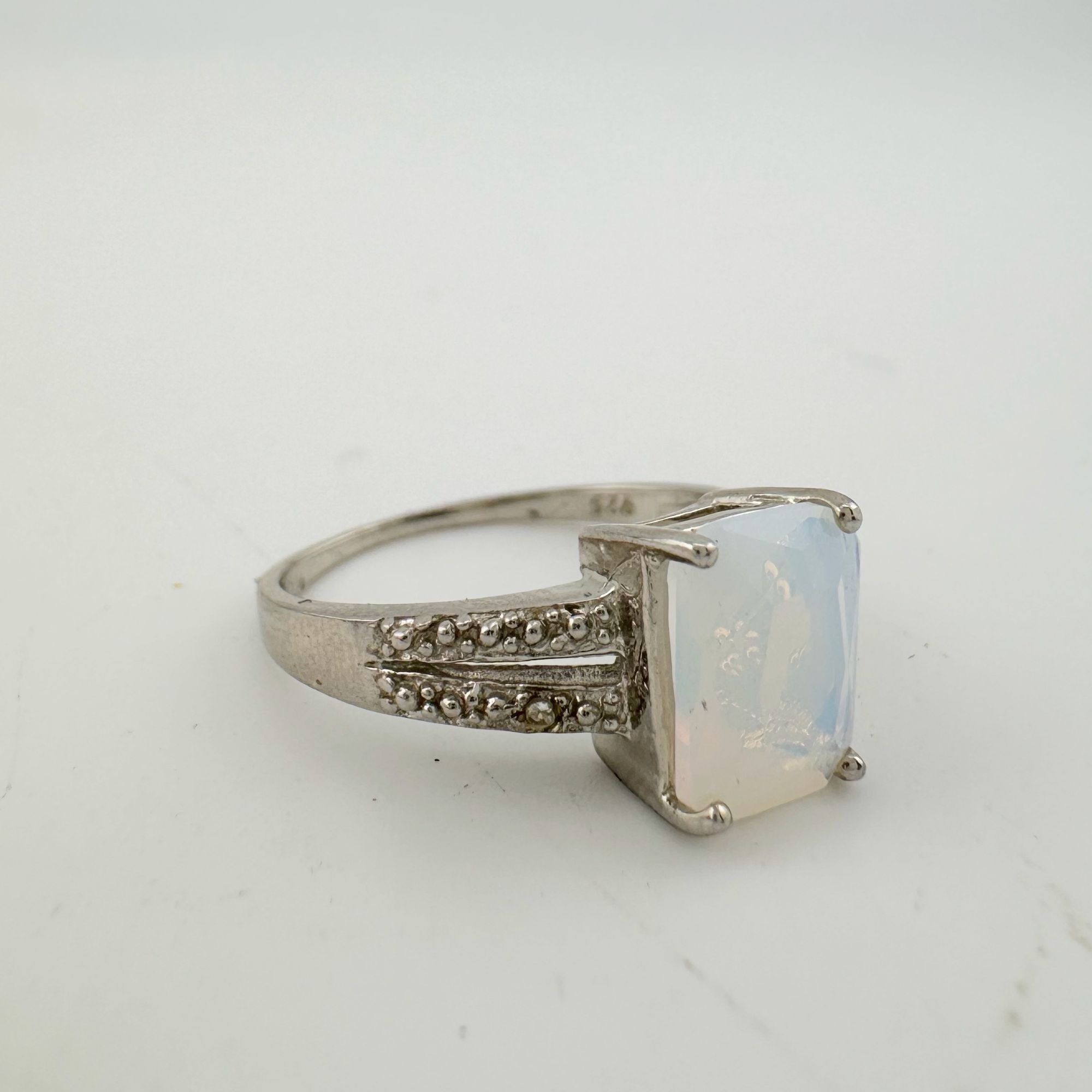 Other Beautiful Natural Opal Ring with Small Diamond Accent - Size Size ONE SIZE - 12 Thumbnail
