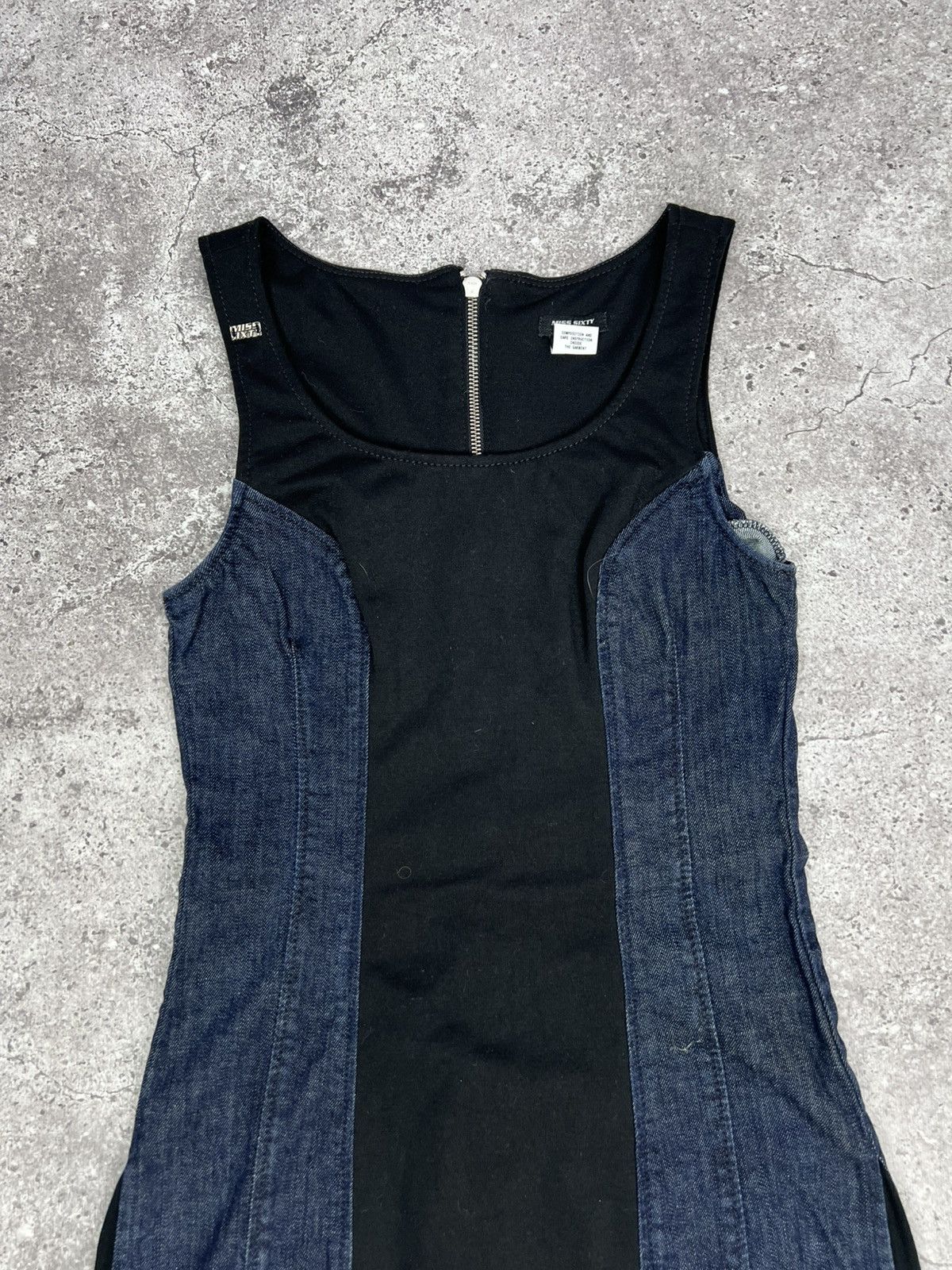 Miss Sixty Y2K Miss Sixty Denim Mini Dress Size S / US 4 / IT 40 - 2 Thumbnail
