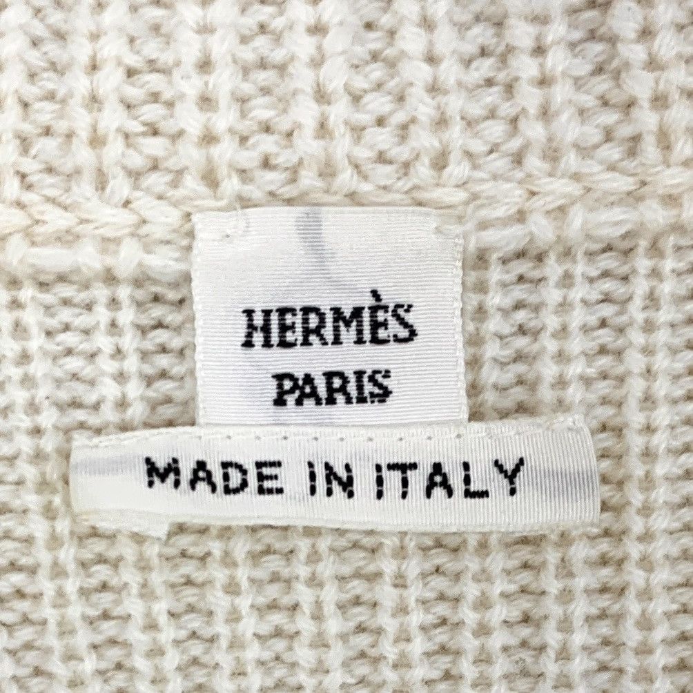 Hermes Hermes Cashmere Half-zip Short Sleeve Knit Dress K26WX Size XS / US 0-2 / IT 36-38 - 5 Thumbnail