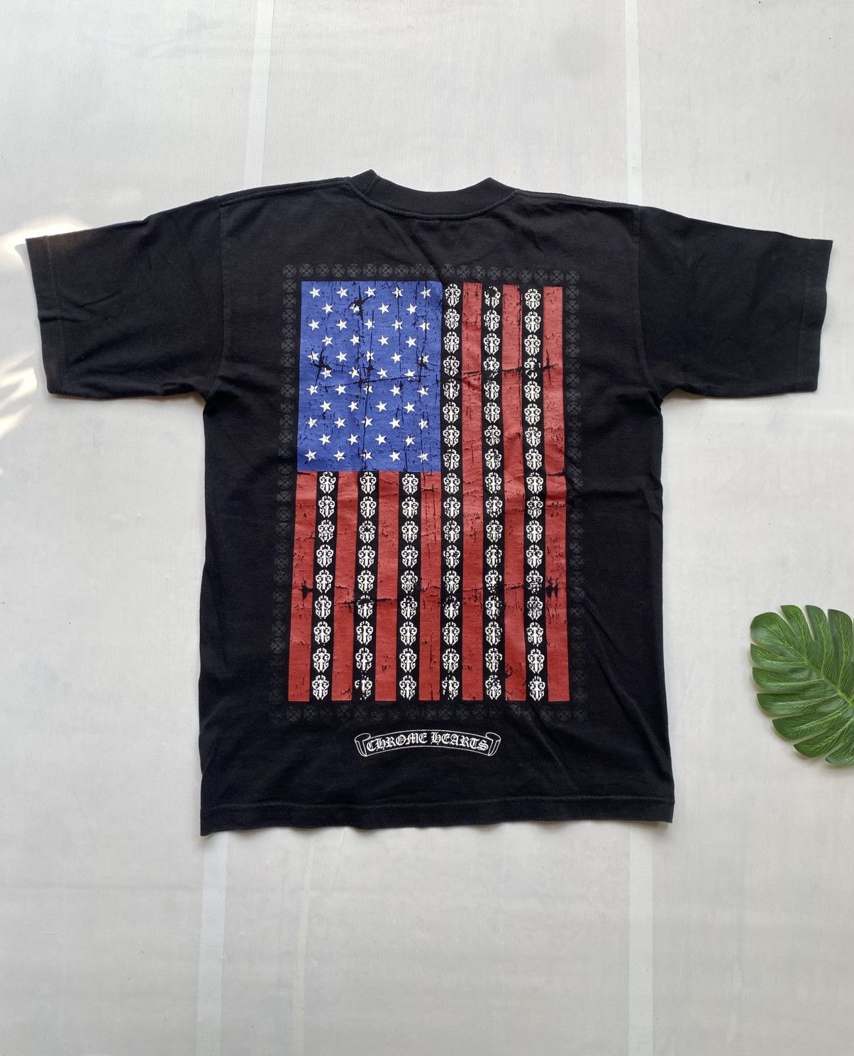 CHROME HEARTS アメリカ国旗 Tシャツ