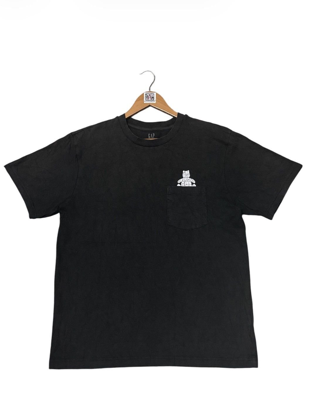 Gap COMBO 2 TEE GAP BRANNAN BEAR WHITE AND BLACK TSHIRT TEE💥 Size US L / EU 52-54 / 3 - 18 Thumbnail