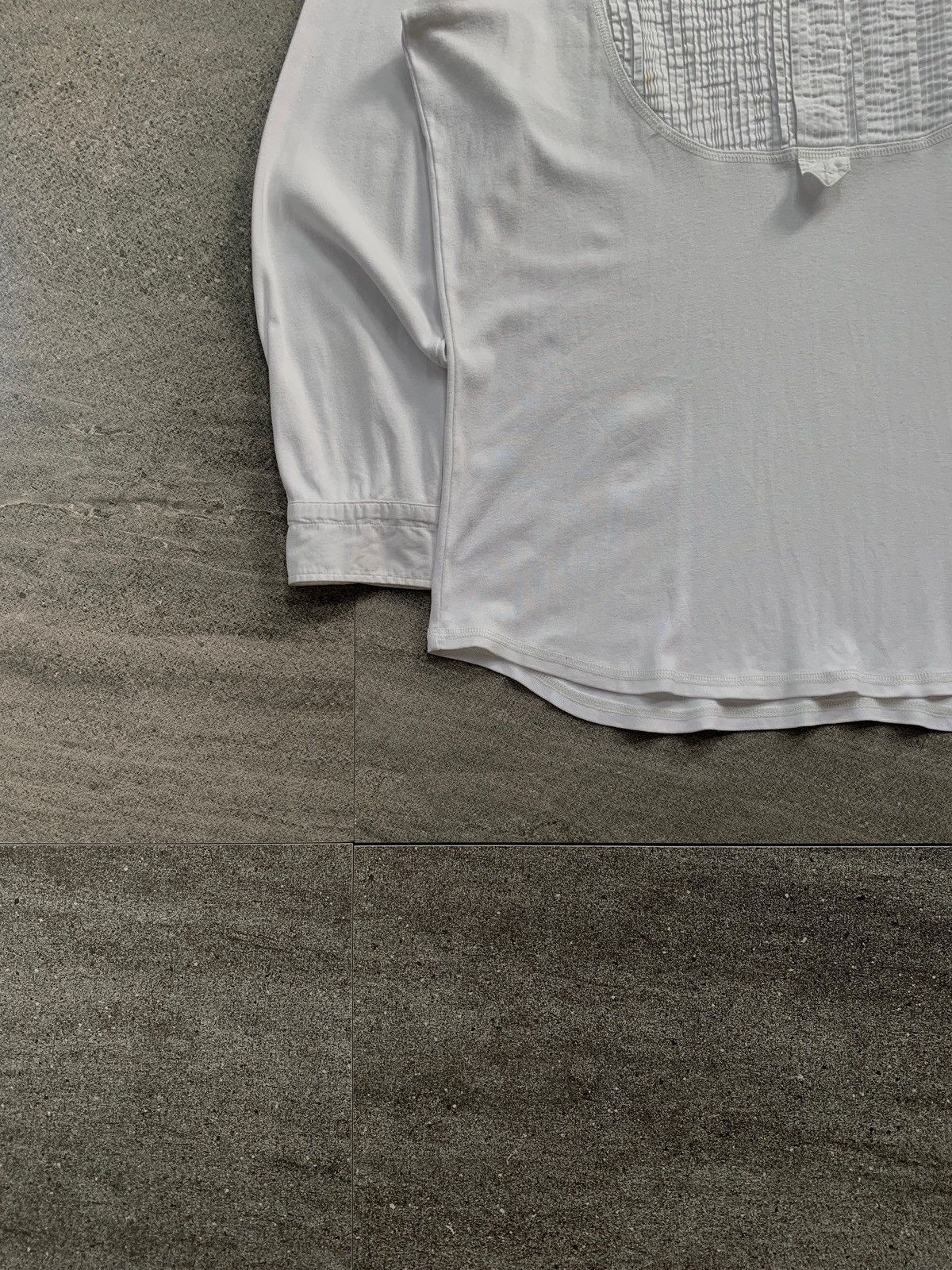 Issey Miyake FREE TAX! Half Buttoned Pleated Ls Shirt Size US L / EU 52-54 / 3 - 3 Thumbnail