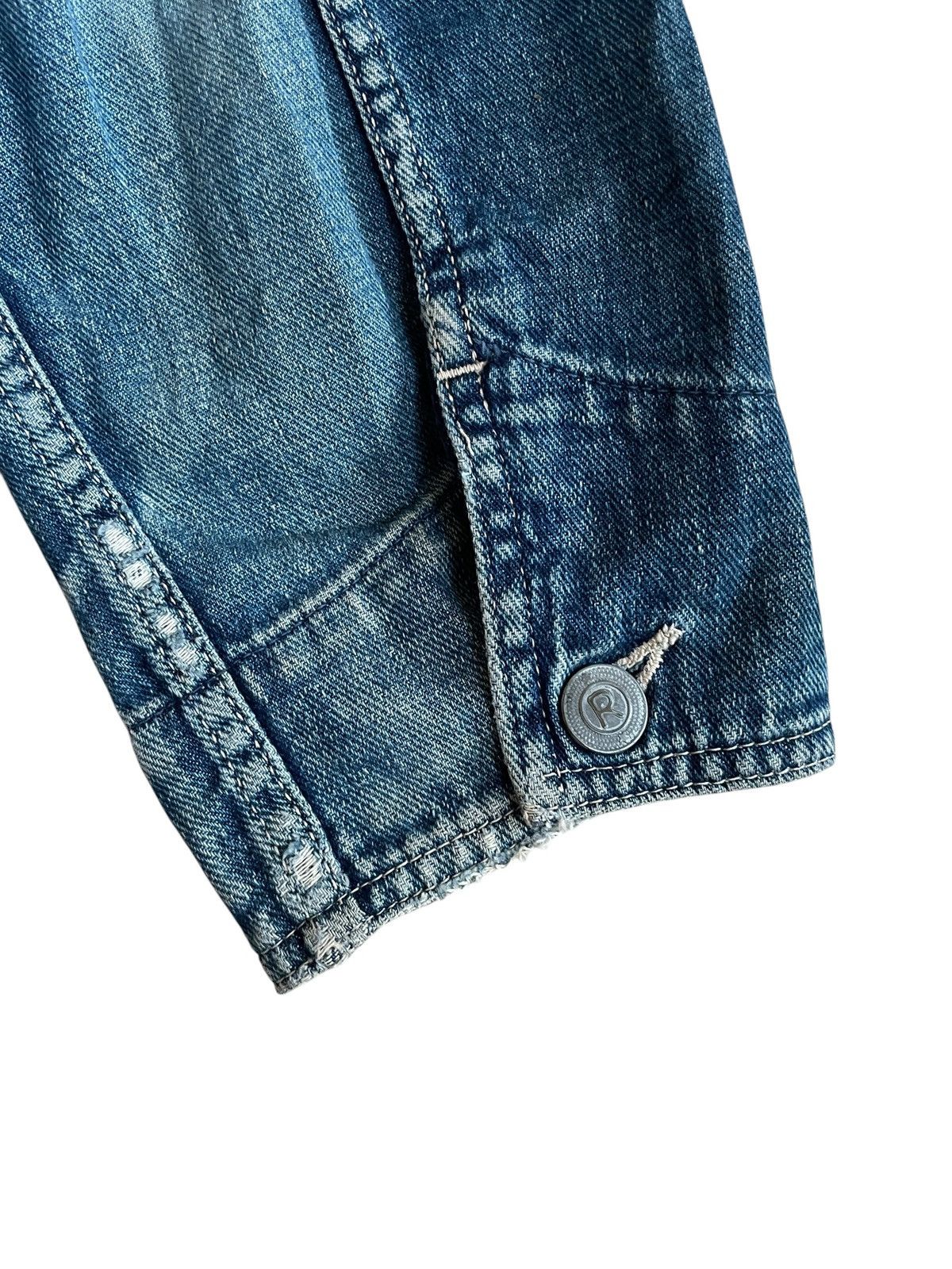 45rpm Rare Vintage Japanese Brand 45rpm Chore Denim Jacket 1990s Size US S / EU 44-46 / 1 - 5 Thumbnail