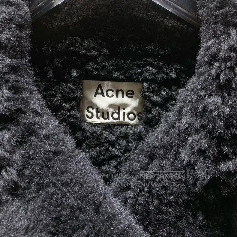 Acne Studios Acne Studios Black Leather and Fur Pilot Jacket Size XXS / US 00 / IT 34 - 3 Thumbnail