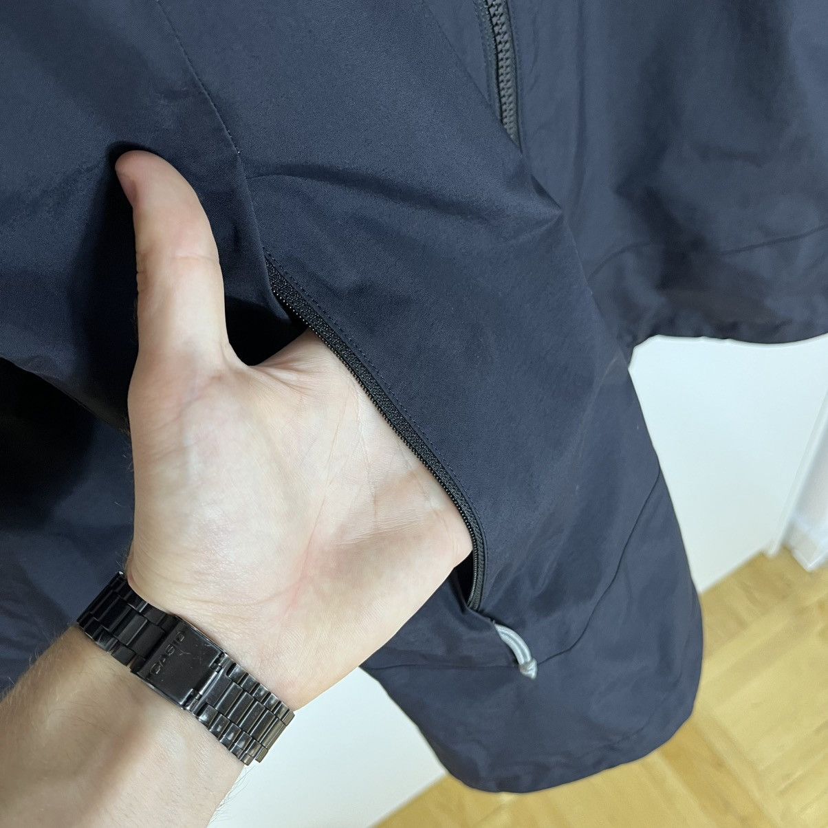 Berghaus Berghaus Hygroshell Black Windbreaker Waterproof Jacket Size XL / US 12-14 / IT 48-50 - 3 Thumbnail