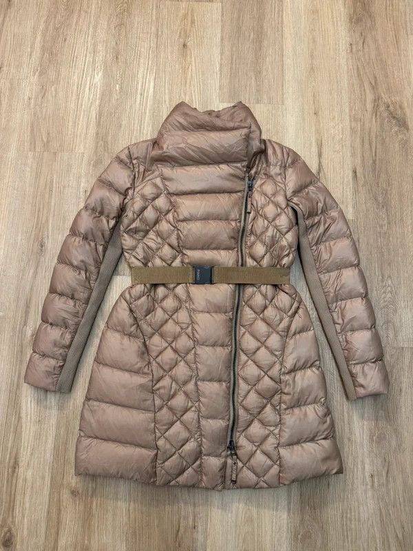 Pinko Pinko Down Puffer Coat Jacket with Belt size S/M beige Size M / US 6-8 / IT 42-44 - 1 Thumbnail