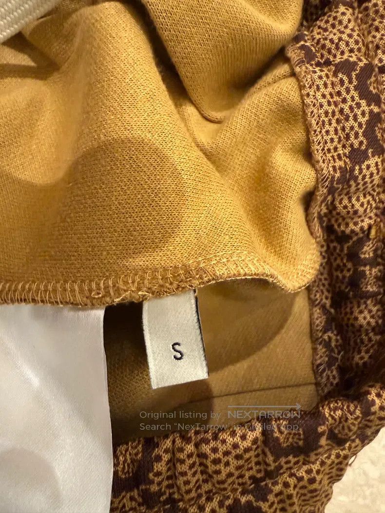 Gucci Gucci SizeS Full-print logo plain knitted half-length skirt Size 24" / US 00 / IT 34 - 4 Thumbnail
