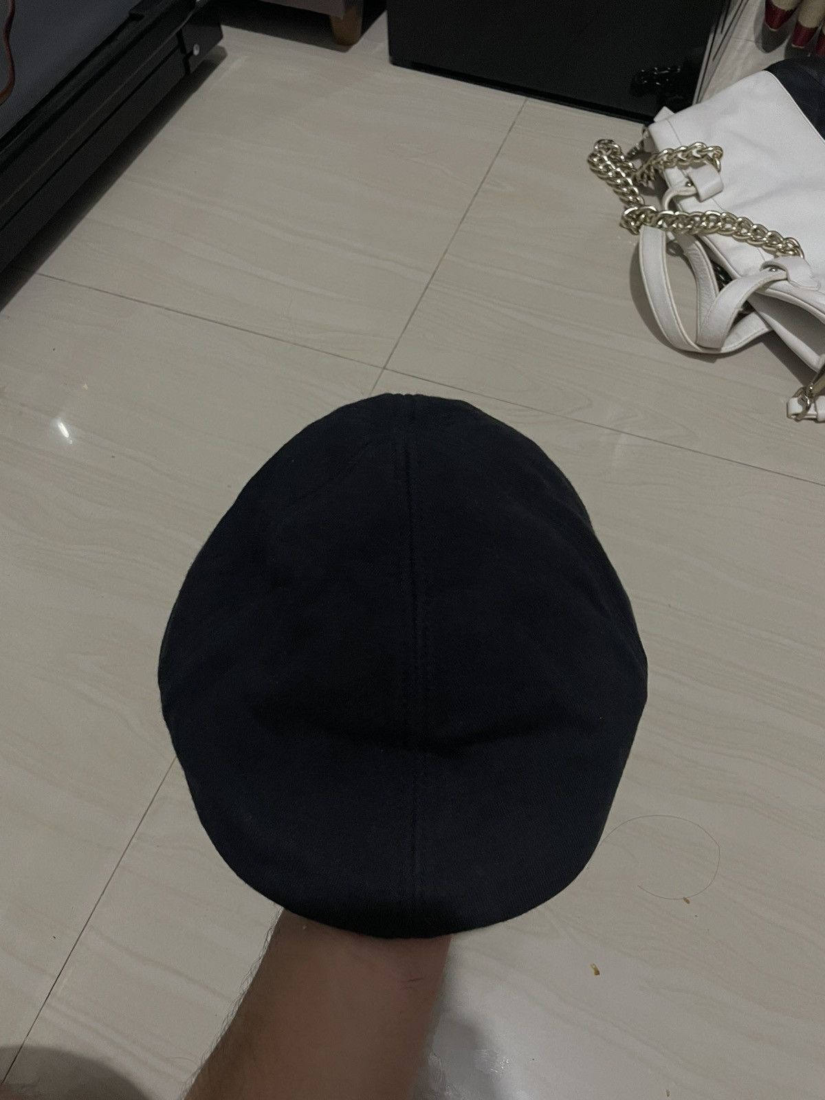 Lacoste vintage lacoste flat hat black Size ONE SIZE - 2 Thumbnail