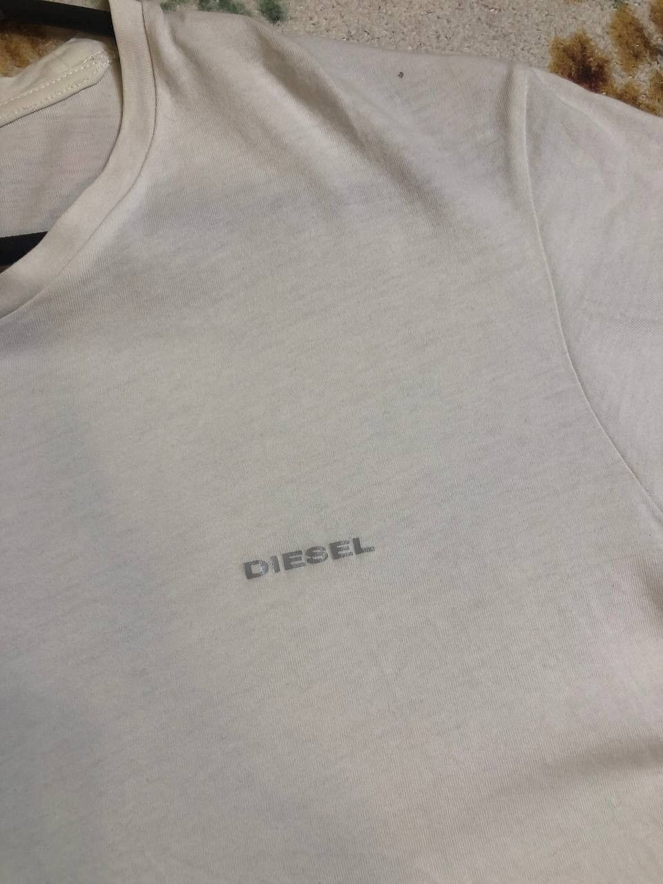 Diesel Vintage T-shirts Diesel Big Logo Only The Brave Y2K 00s Size US L / EU 52-54 / 3 - 4 Thumbnail