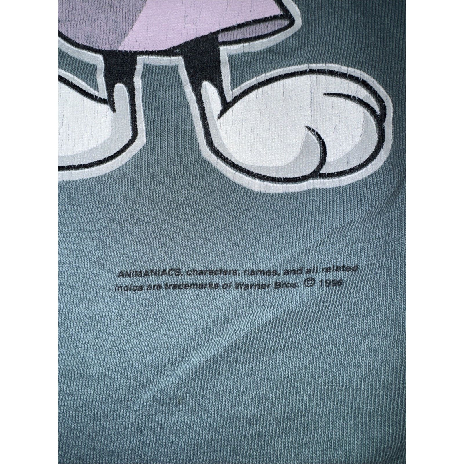 Vintage Vintage 1996 Animaniacs T-Shirt XL Blue Single Stitch USA Size US XL / EU 56 / 4 - 3 Thumbnail