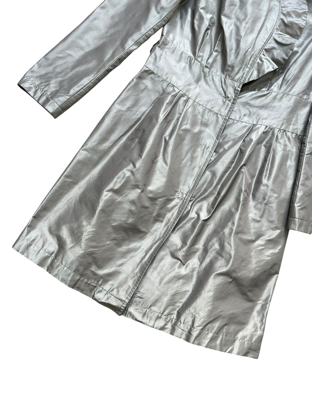 Vivienne Tam 2000s Vivienne Tam Silver Coat Size S / US 4 / IT 40 - 6 Thumbnail