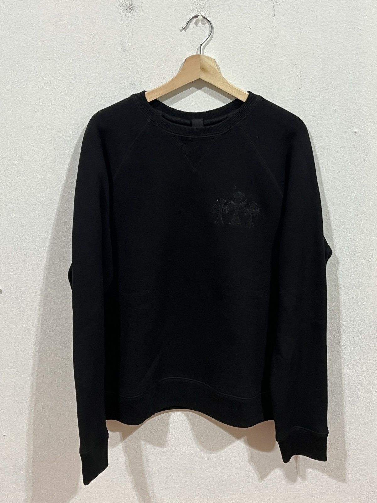 Chrome Hearts Chrome Hearts Black On Black Nylon Cross Size US L / EU 52-54 / 3 - 1 Thumbnail