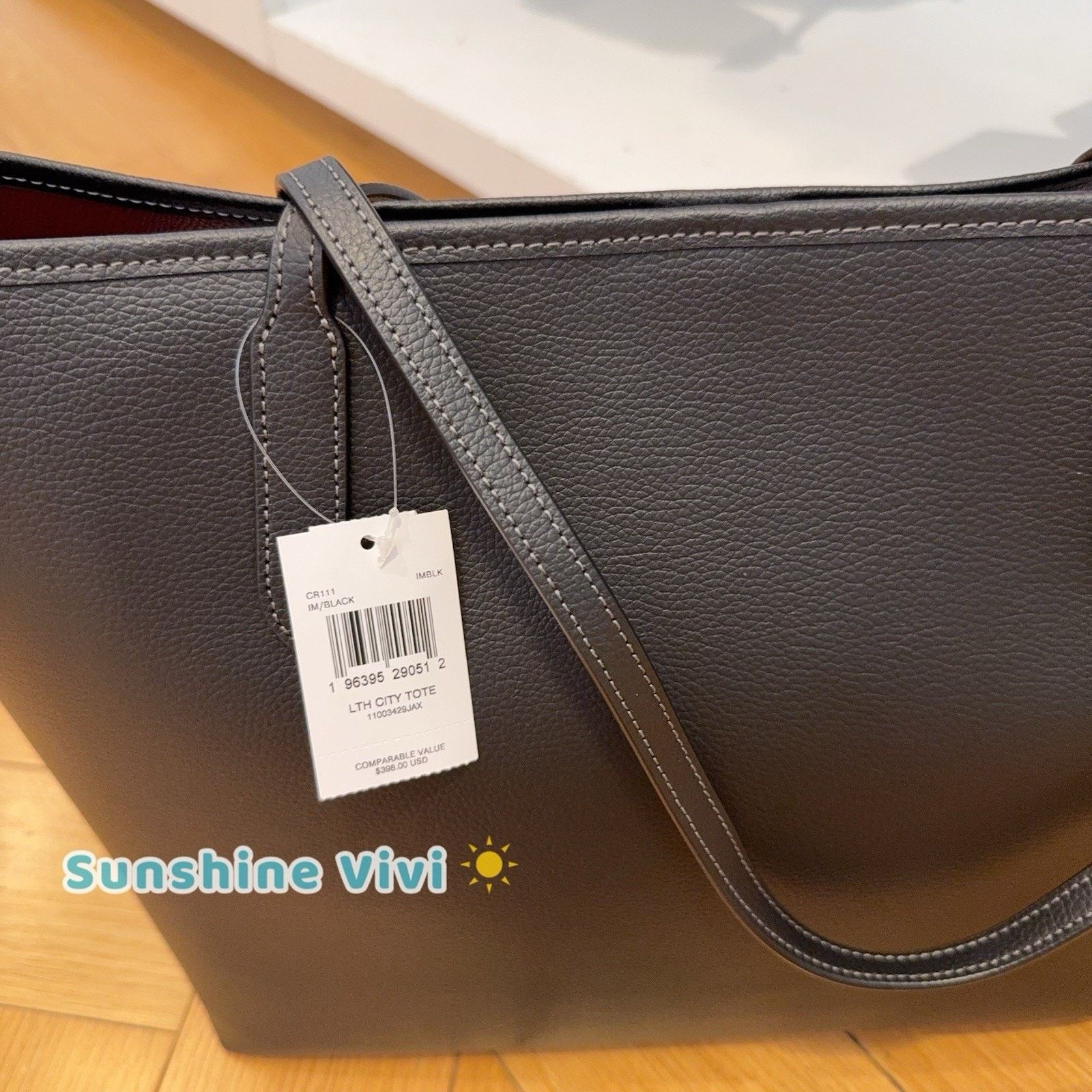 Coach NWT COACH City Tote Bag Double face leather CR111 Gold/Black Size ONE SIZE - 3 Thumbnail