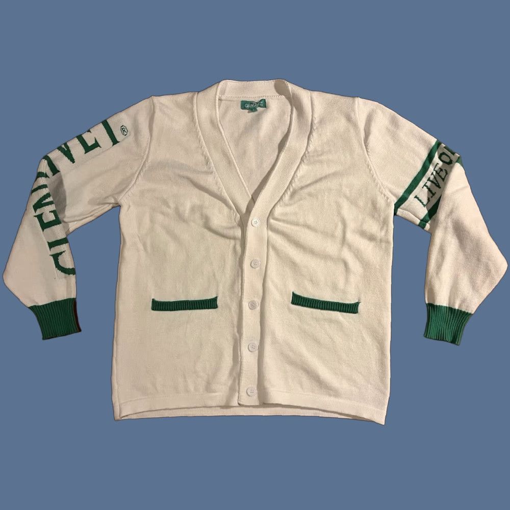 Vintage The Glenlivet Sc o tch Cardigan Sweater Men’s Large White Size US L / EU 52-54 / 3 - 1 Thumbnail