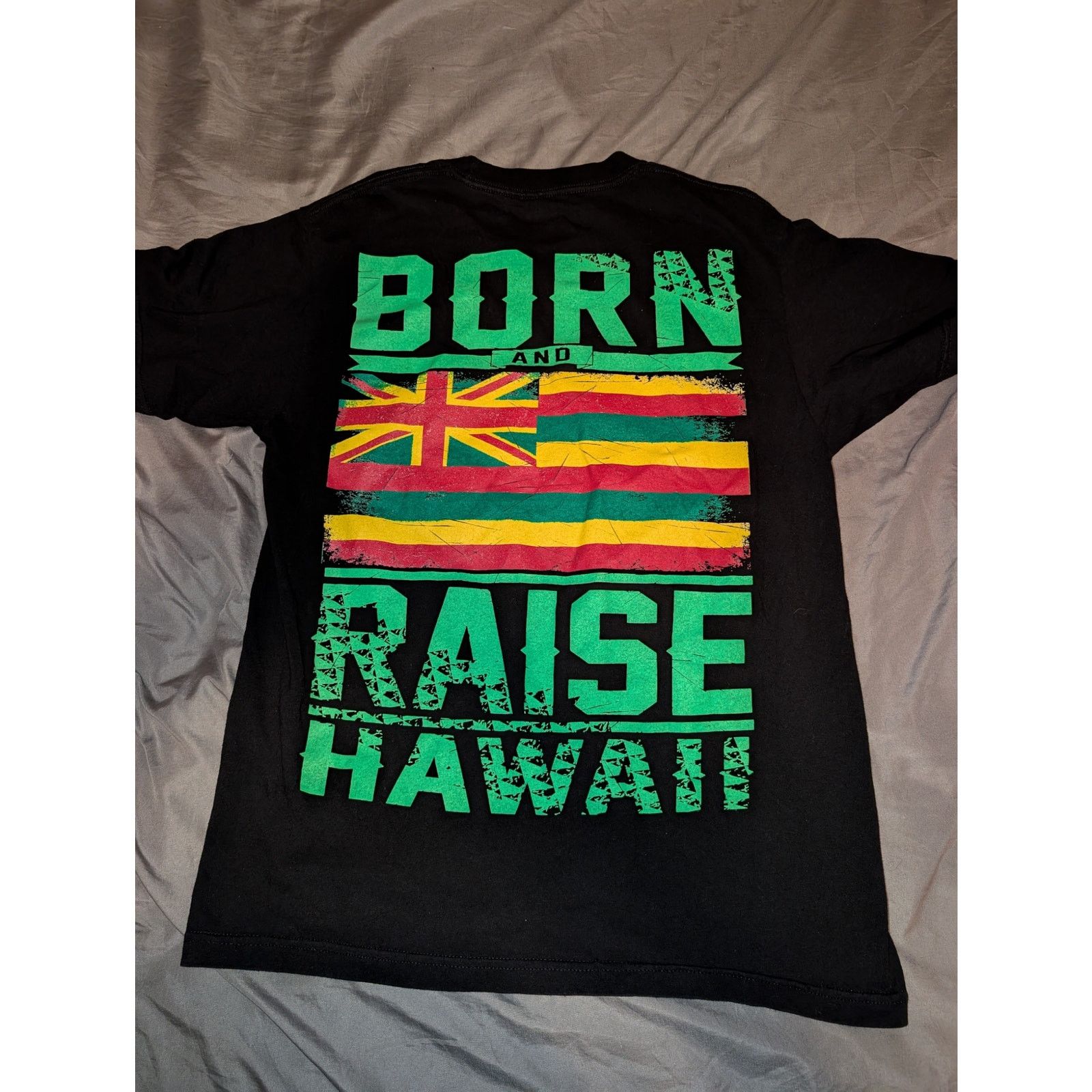 Hanes Vintage Shaka Hawaii Native Born and Raise T-Shirt Large Size US L / EU 52-54 / 3 - 2 Thumbnail