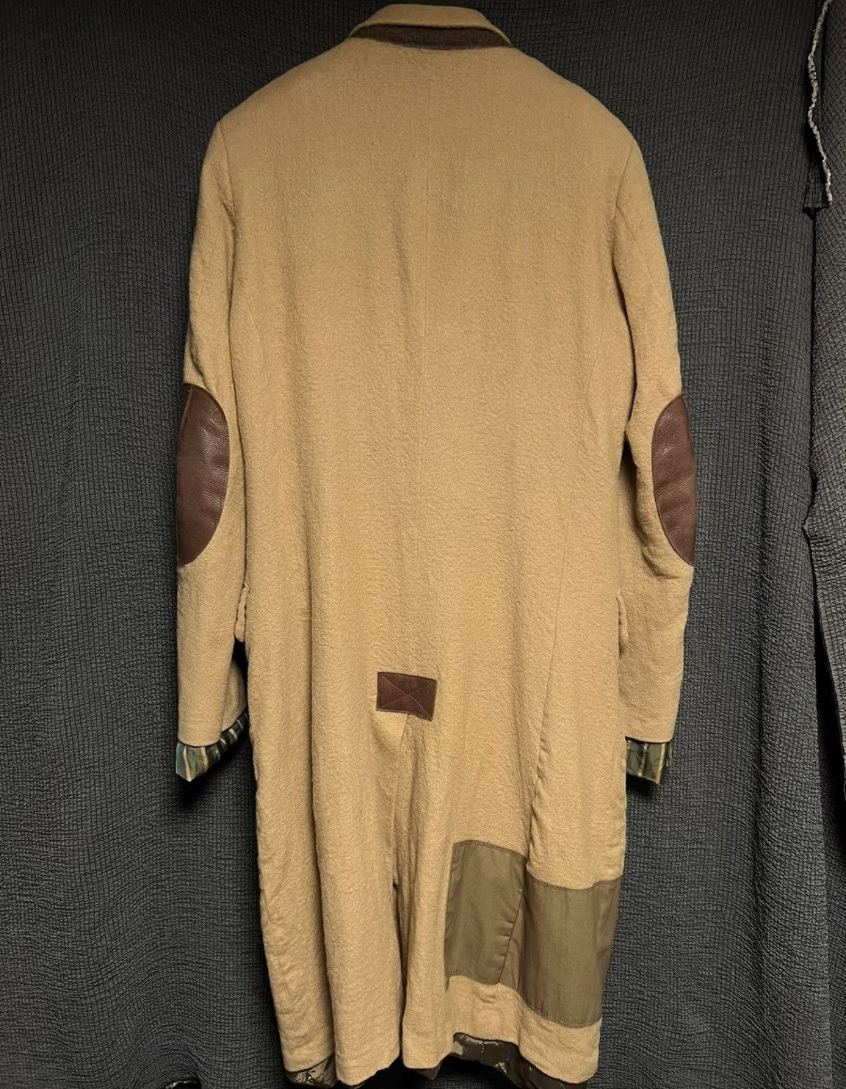 Junya Watanabe Junya Watanabe 13FW Runway Wool Panel Coat Size US M / EU 48-50 / 2 - 2 Thumbnail
