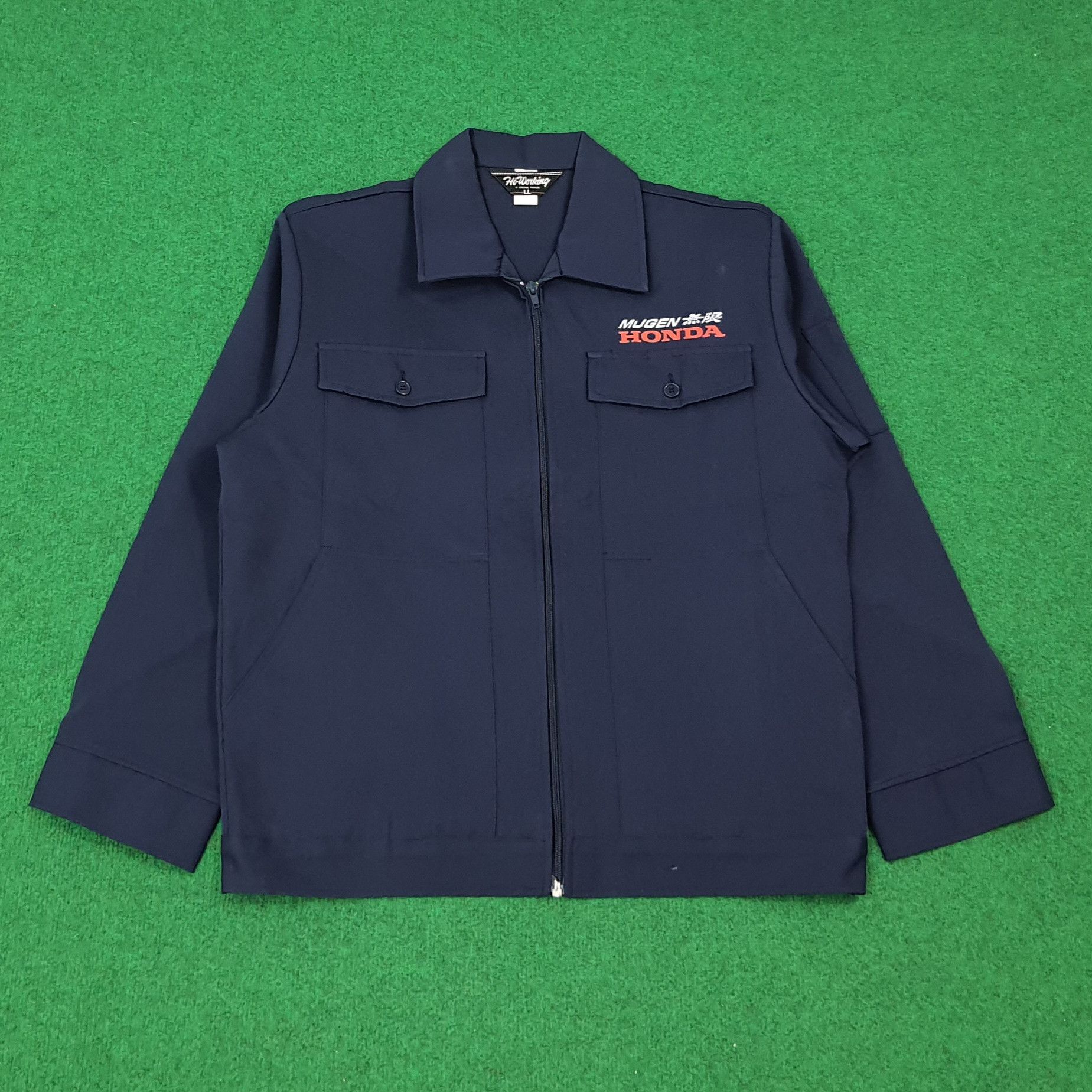 Japanese Brand Vintage Mugen HONDA Motorsports Custom Logo Jacket C274N21 Size US L / EU 52-54 / 3 - 3 Thumbnail