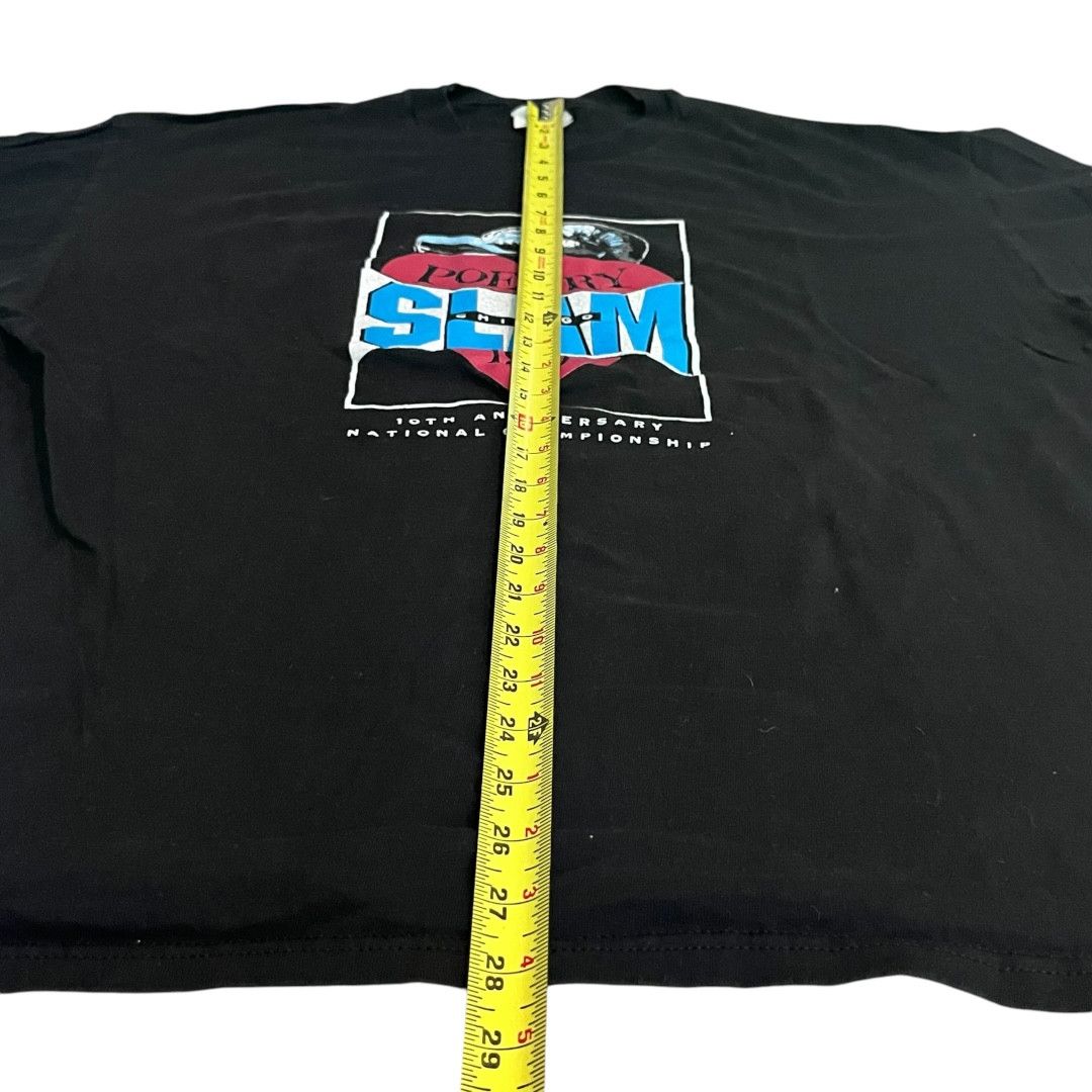 Vintage VINTAGE 1999 Chicago Poetry Slam T Shirt Size US XL / EU 56 / 4 - 4 Thumbnail