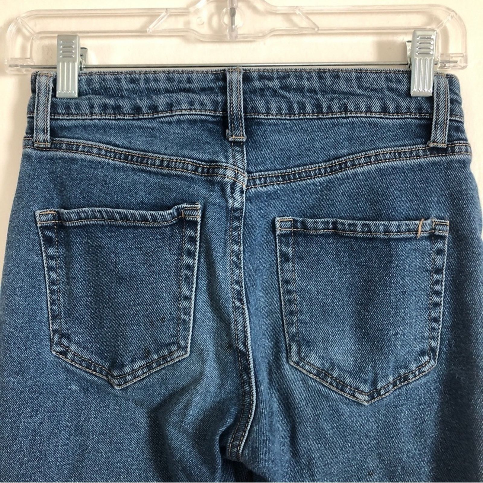 Other Target Wild Fable Blue Denim Straight Leg Pants Jeans Size 25" / US 0 / IT 36 - 8 Thumbnail
