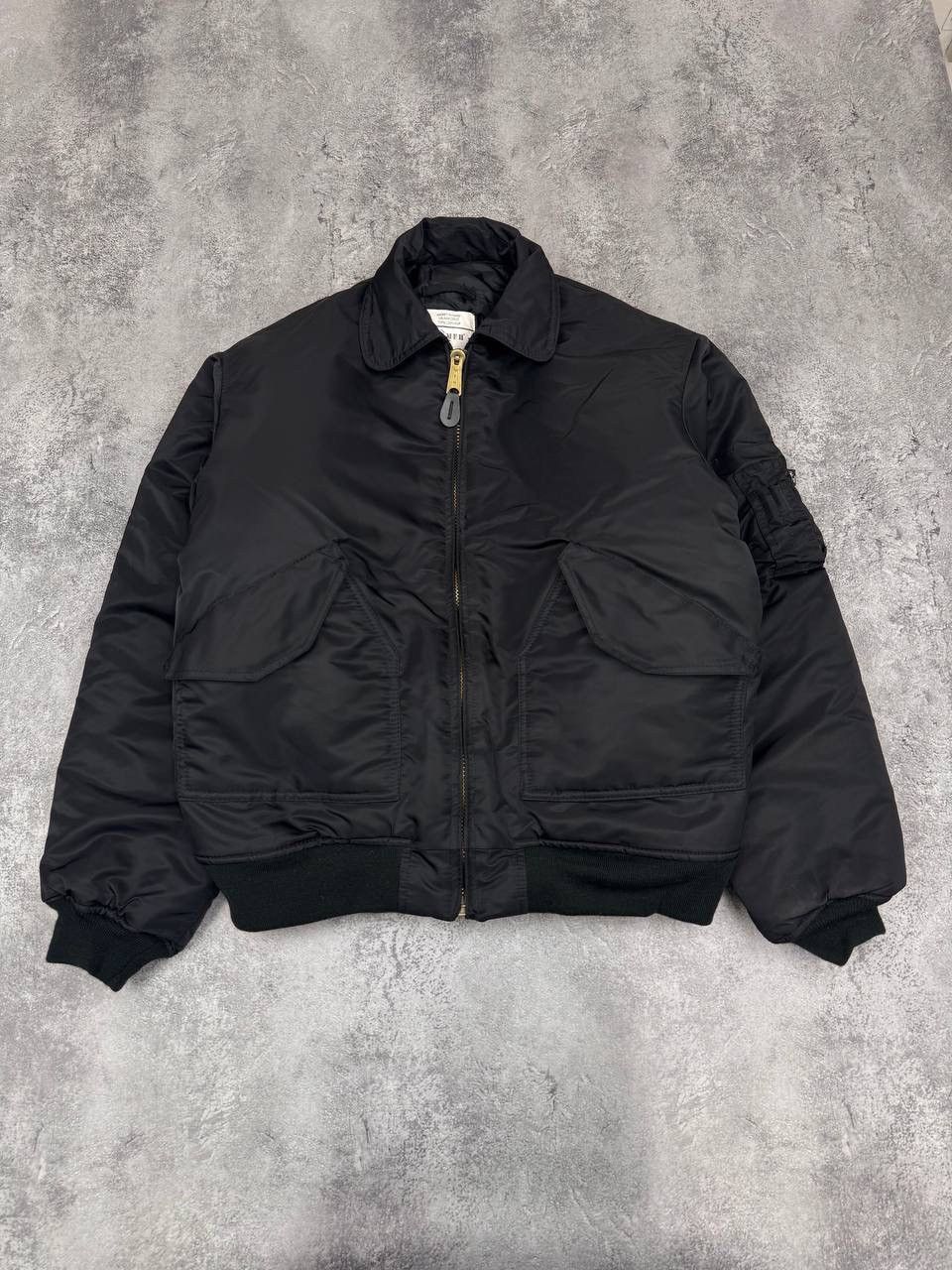 Other MFH Vintage military Men's CWU-45PBomber Jacket Black Size L Size US L / EU 52-54 / 3 - 1 Thumbnail