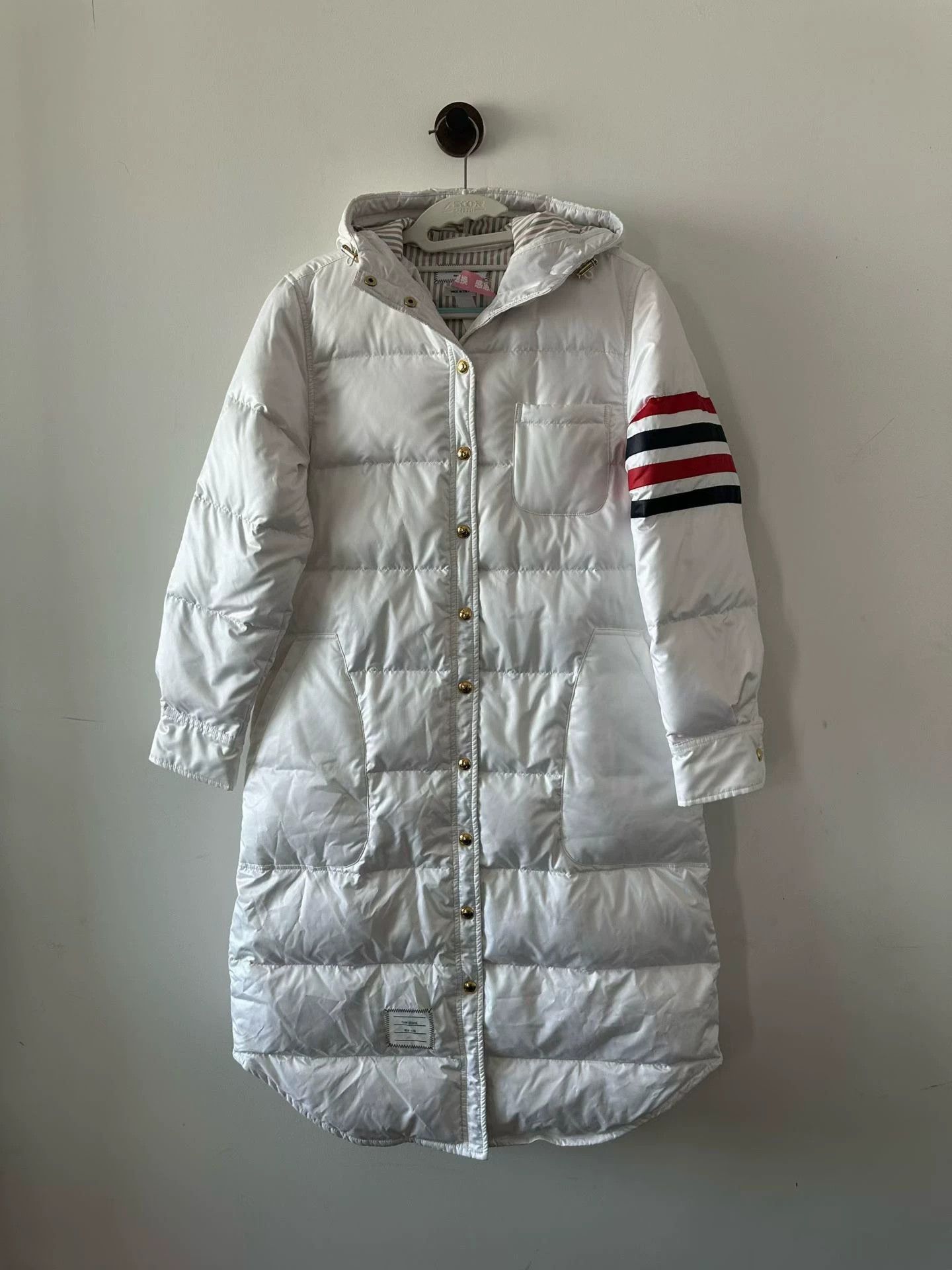 Thom Browne Thom Browne Long Down Coat 40 98 New Size US XXS / EU 40 - 1 Thumbnail