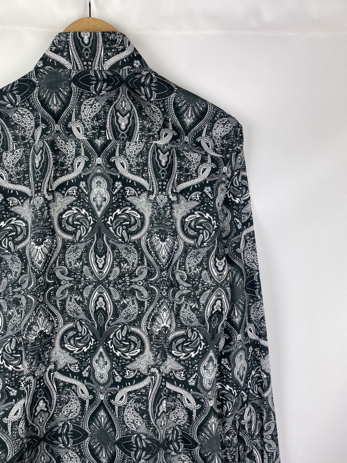 Eton Eton paisley patterned long sleeve button up shirt Slim Size US M / EU 48-50 / 2 - 18 Thumbnail