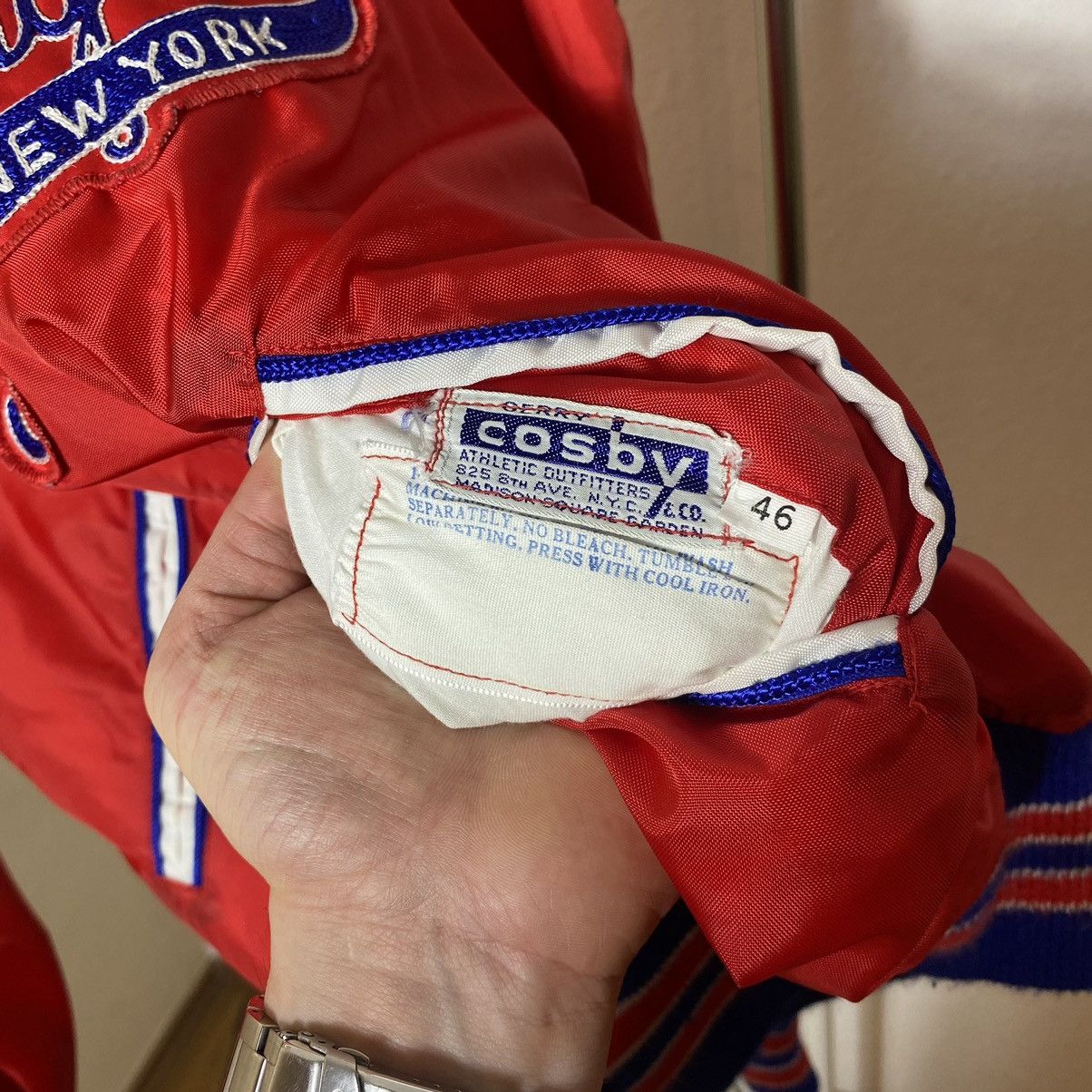 Vintage Vintage 70s Bomber Gerry Cosby Bomber hockey team patches Size US S / EU 44-46 / 1 - 3 Thumbnail