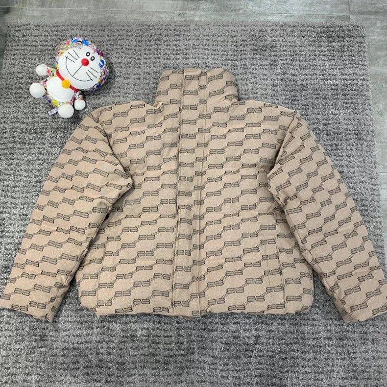 Balenciaga Balenciaga Double B Print Puffer Jacket Size US M / EU 48-50 / 2 - 1 Thumbnail