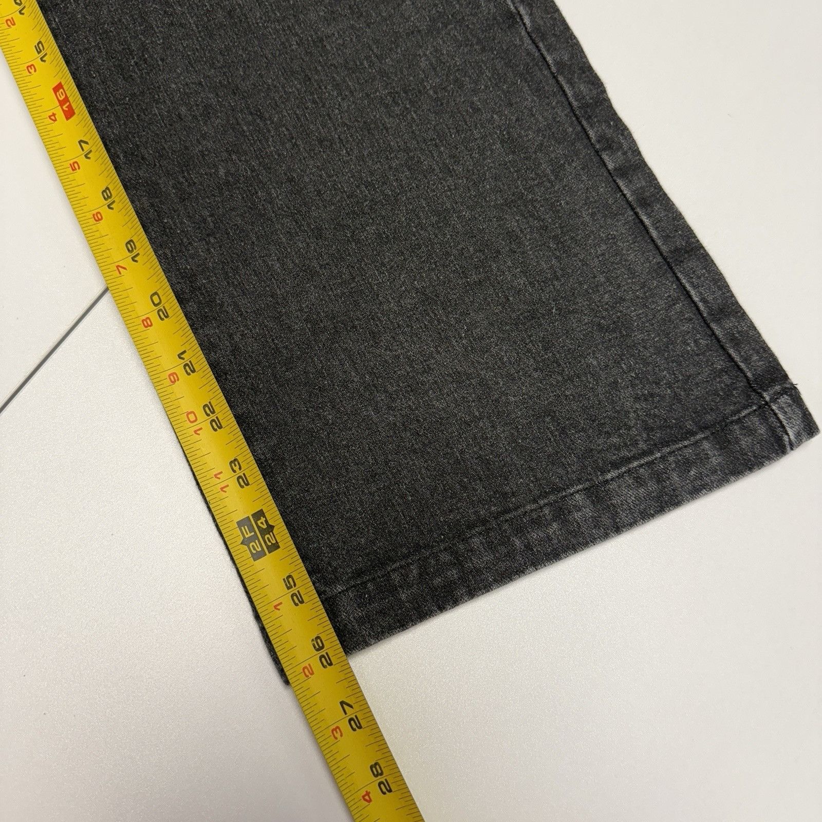 Vintage Y2K Grunge Emo Jeans Womens 29 in (29x26) Faded Black Conver Size 29" - 10 Thumbnail
